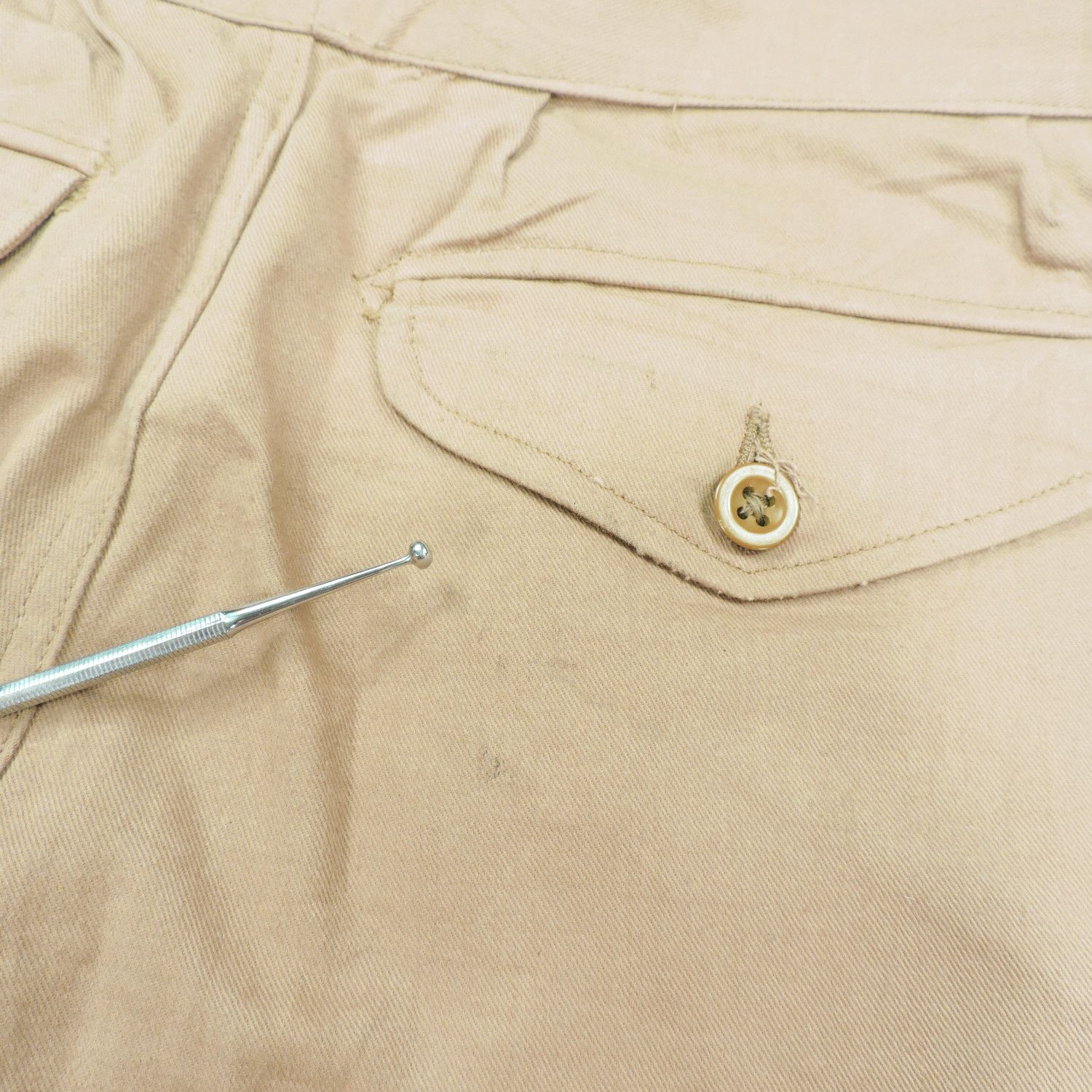 Vintage 50’S BRITISH ARMY GURKHA SHORT PANTS Size US 30 / EU 46 - 15 Thumbnail