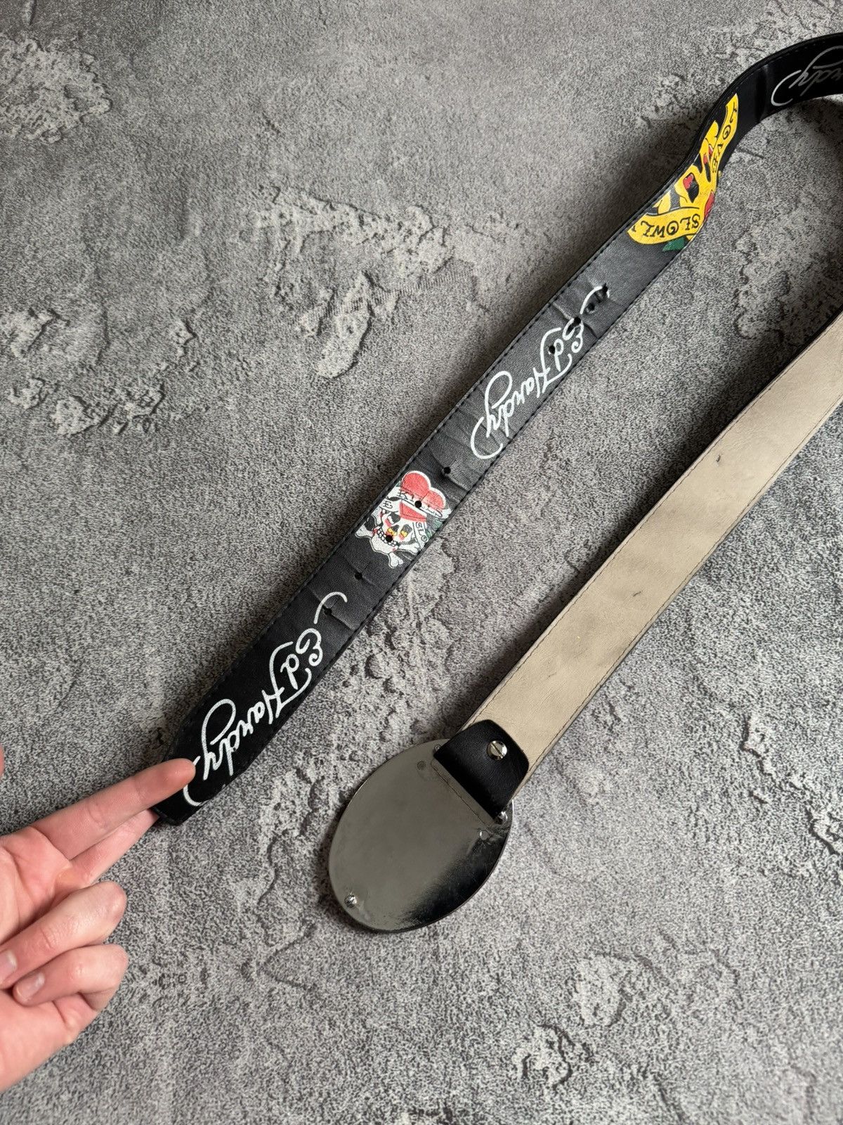 Hysteric Glamour Ed Hardy by Christian Audigier Avantgarde Y2K Japanese belt Size ONE SIZE - 17 Thumbnail