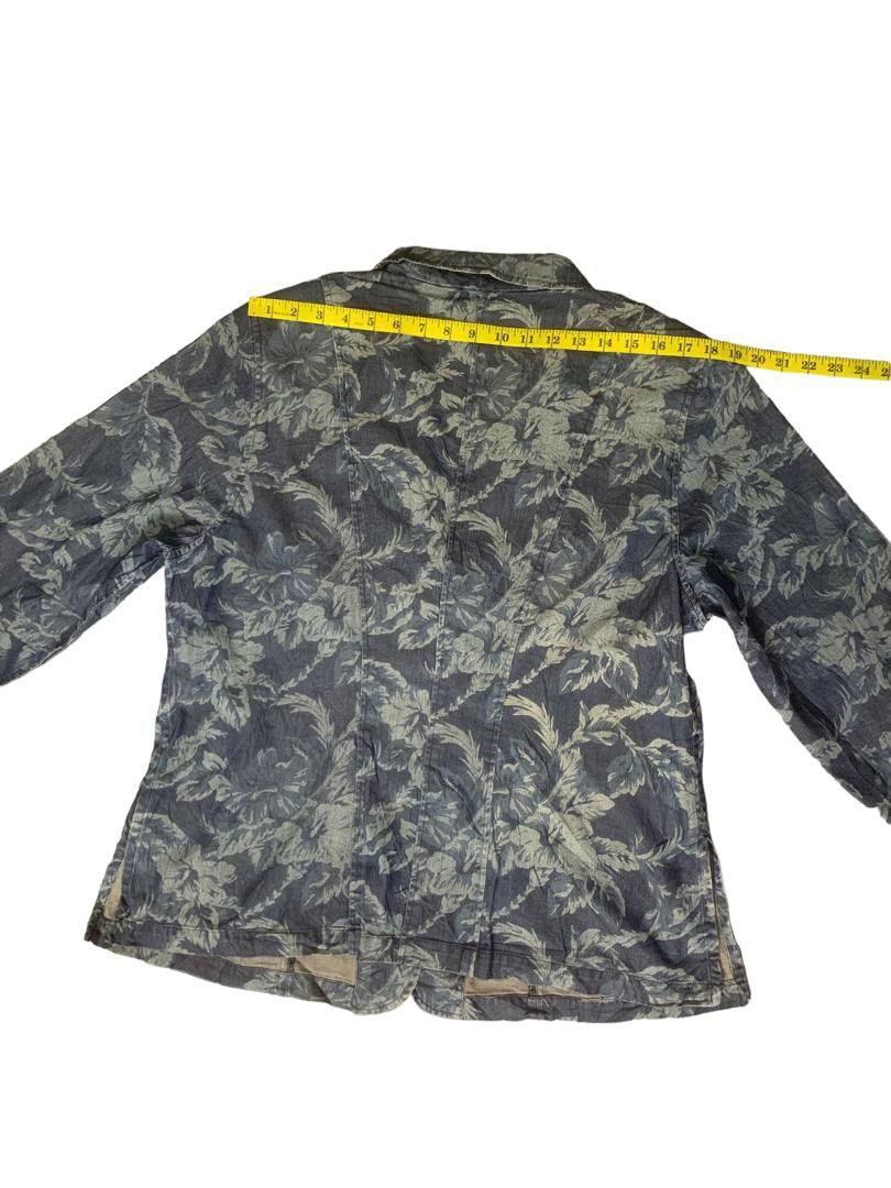 Vintage Vintage Floral Soft Denim Jackets Size M / US 6-8 / IT 42-44 - 9 Thumbnail