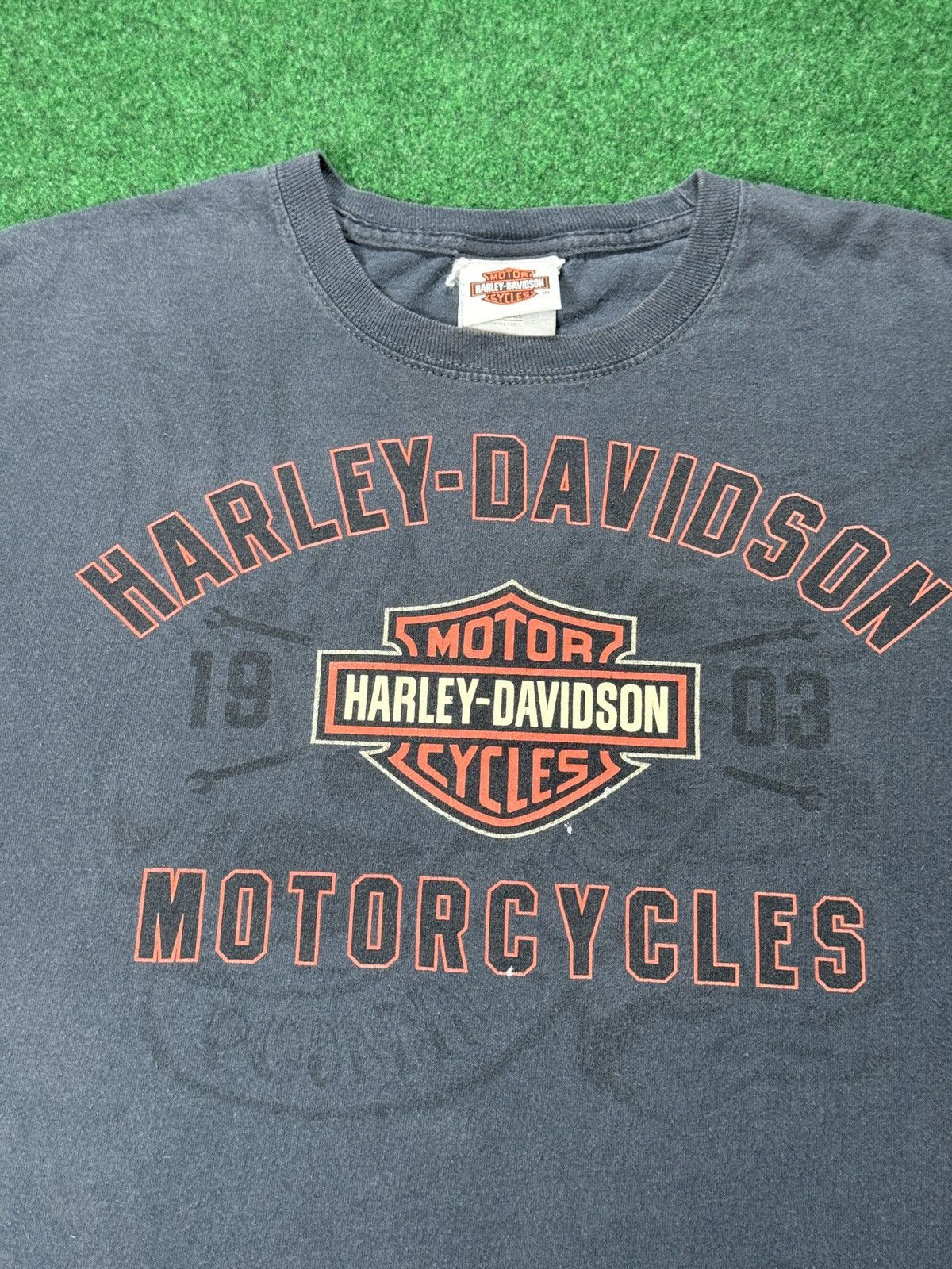 Harley Davidson Harley Davidson Motorcycles Erie Pennsylvania Biker T Shirt Size US M / EU 48-50 / 2 - 2 Thumbnail