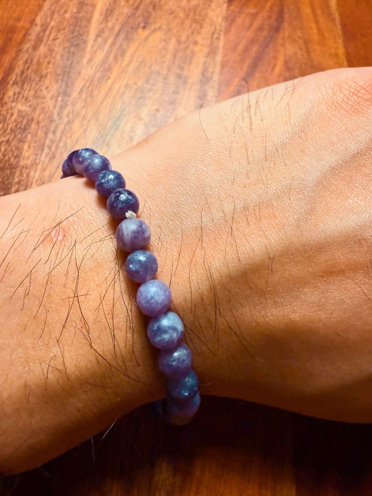 Other Purple Amethyst Beaded Stretch Bracelet – Natural Stone Size ONE SIZE - 3 Thumbnail