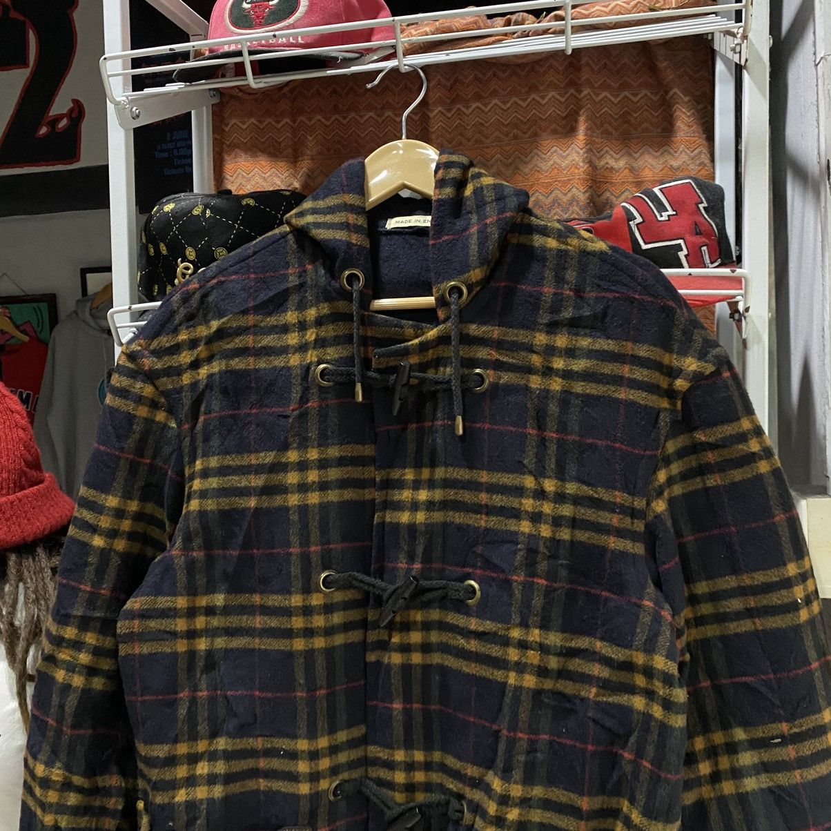 Gloverall Gloverall duffle coat tartan check wool blend Size US S / EU 44-46 / 1 - 4 Thumbnail