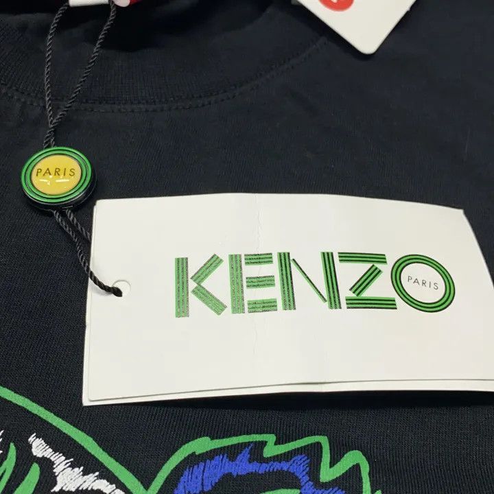 Kenzo KENZO Classic Tiger Graphic Black T-Shirt -2507 Size US M / EU 48-50 / 2 - 4 Thumbnail