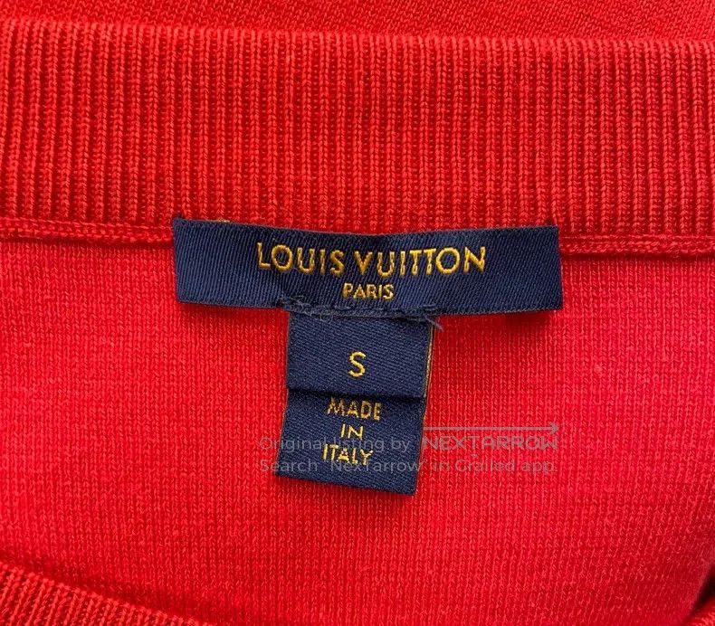 Louis Vuitton Louis Vuitton Red Side Stripe Sweatshirt Size US S / EU 44-46 / 1 - 5 Thumbnail