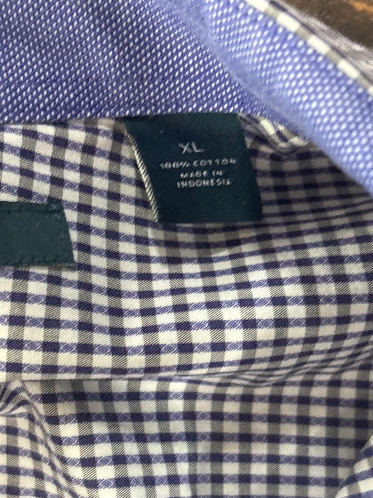 Perry Ellis Perry Ellis Men's XL Plaid Long Sleeve Button-Down Shirt Size US XL / EU 56 / 4 - 6 Thumbnail