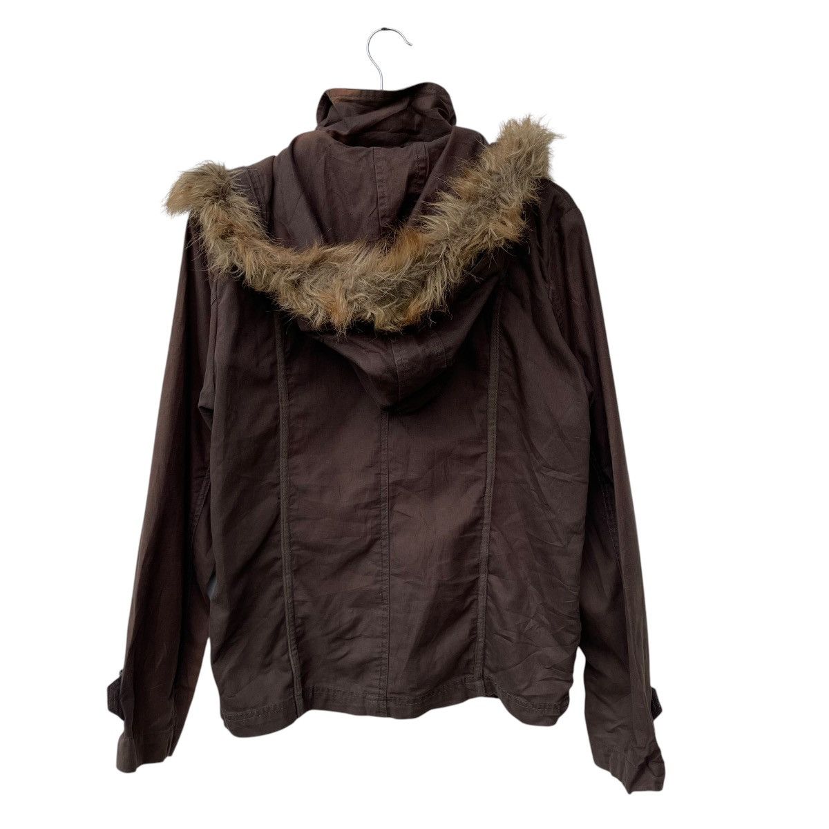 Japanese Brand Avant Garde Japanese Brand Faux Fur Hooded Jacket Size US M / EU 48-50 / 2 - 2 Thumbnail