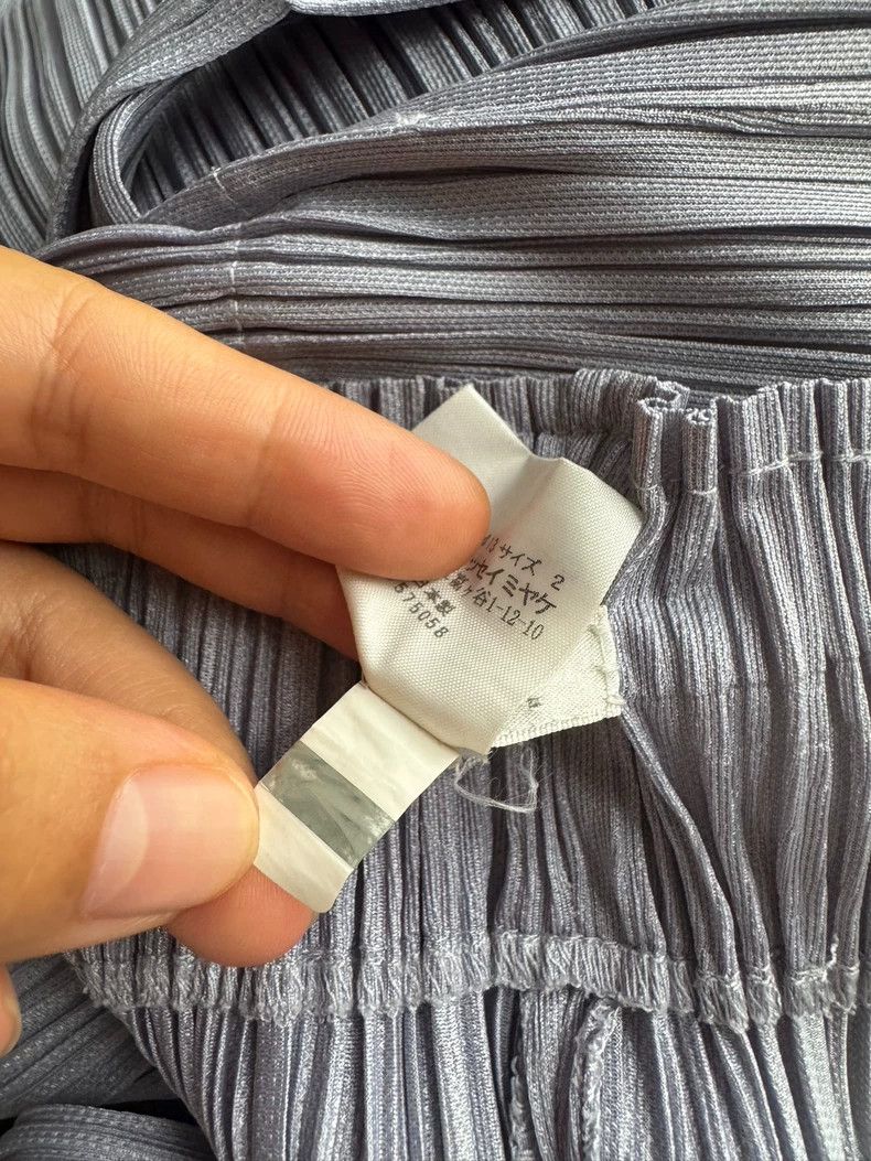Issey Miyake issey miyake size:2 Hazy grayish-purple pleated pants Size 42" / US 20 - 4 Thumbnail