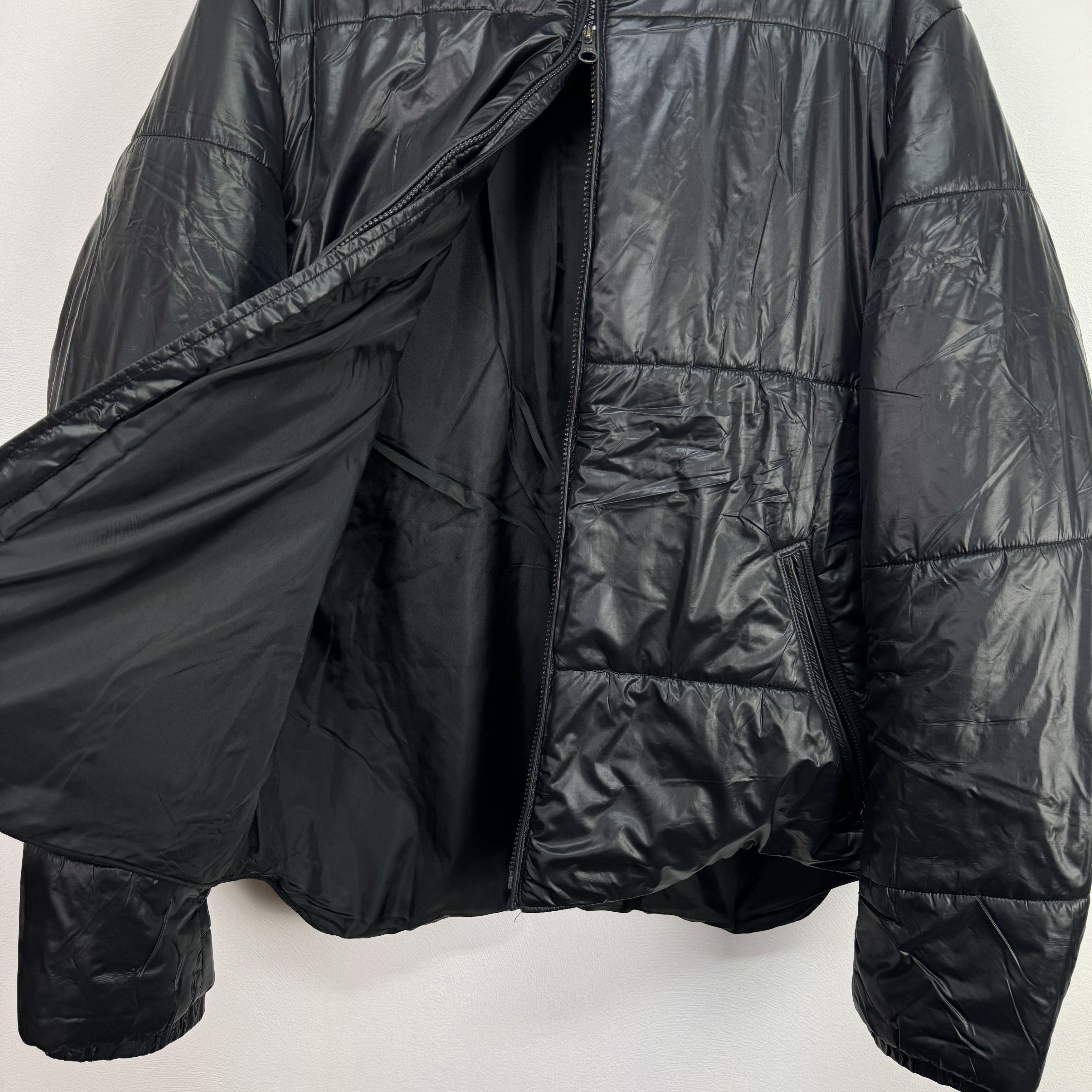 Adidas × Y-3 × Yohji Yamamoto ADIDAS Y-3 YOHJI YAMAMOTO HOODED DOWN BLACK METALLIC JACKET Size US XL / EU 56 / 4 - 2 Thumbnail