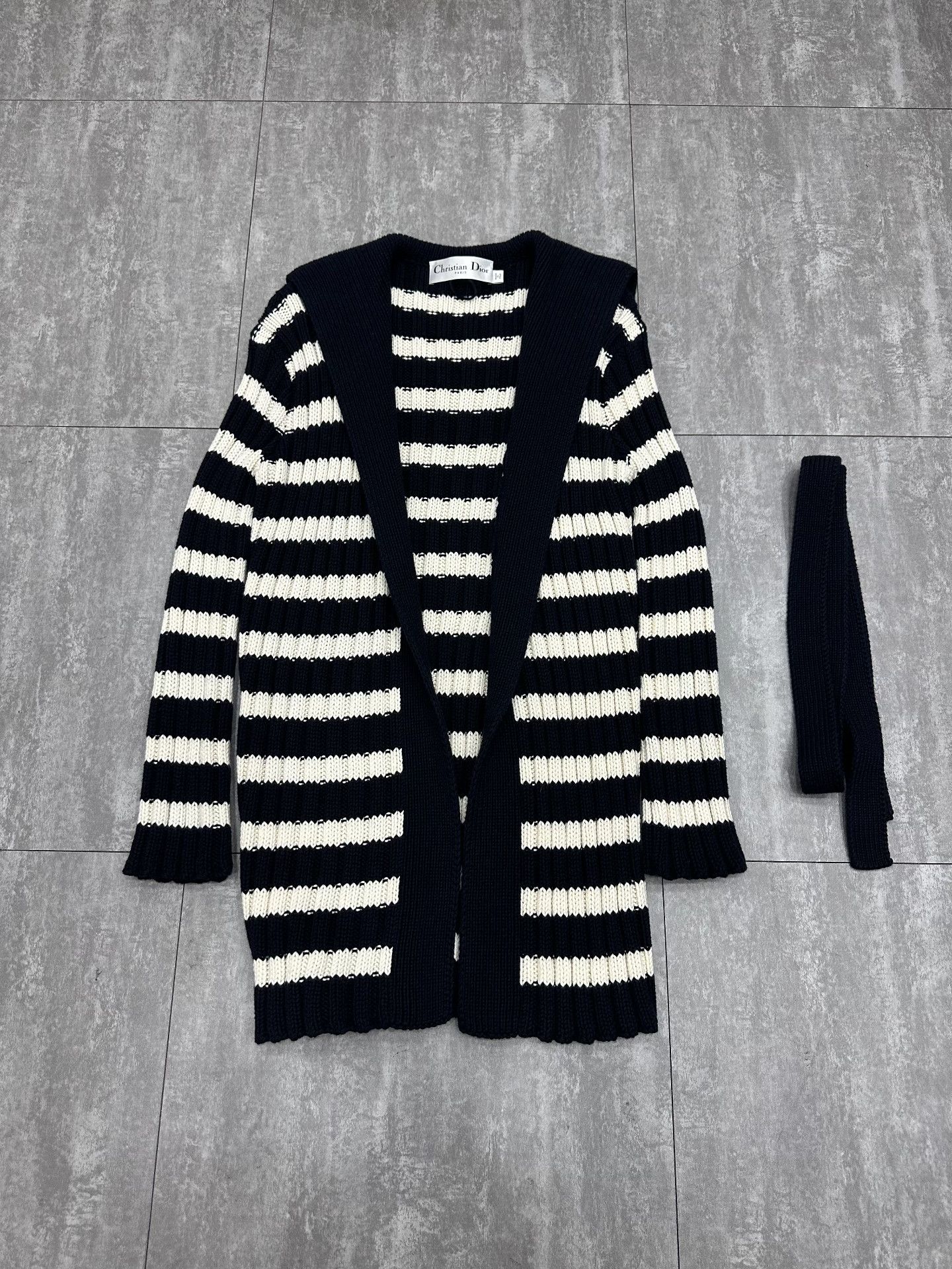 Dior Dior Knit Striped Sweater S Women Size S / US 4 / IT 40 - 1 Thumbnail