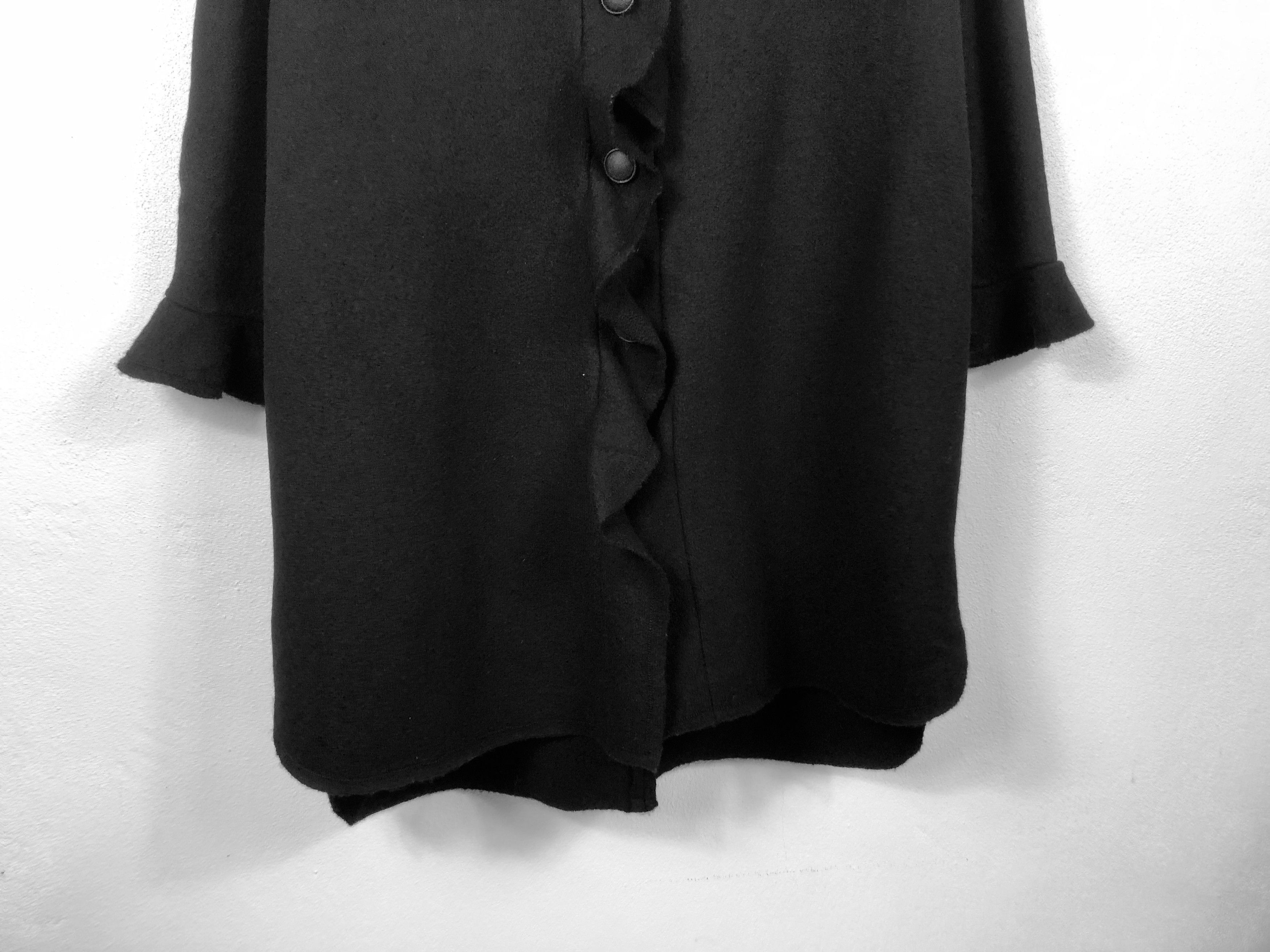 Emporio Armani Rare Emporio Armani Wool Button Jacket Size US XXS / EU 40 - 3 Thumbnail