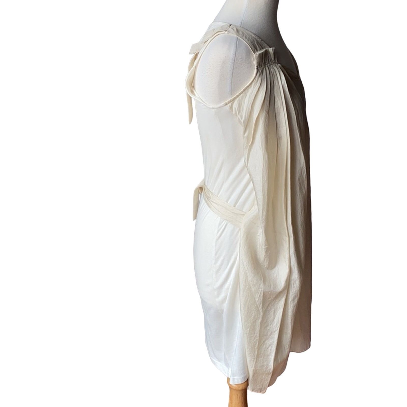 Hoss Intropia HOSS INTROPIA Grecian Silk Tunic Cream Tan Medium Size M / US 6-8 / IT 42-44 - 8 Thumbnail