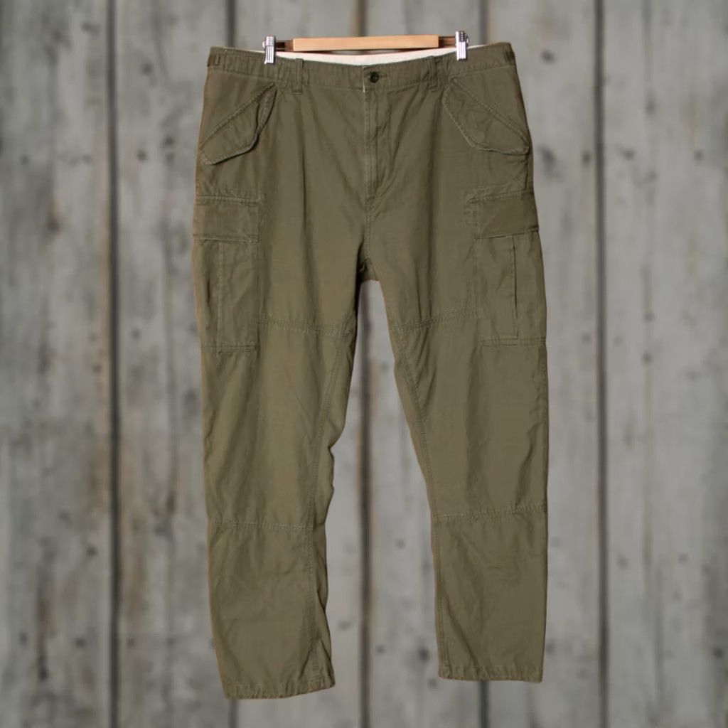 Polo Ralph Lauren Polo Ralph Lauren Cargo Pants Slim Fit Olive Green 40x31 Mens Size US L / EU 52-54 / 3 - 1 Thumbnail