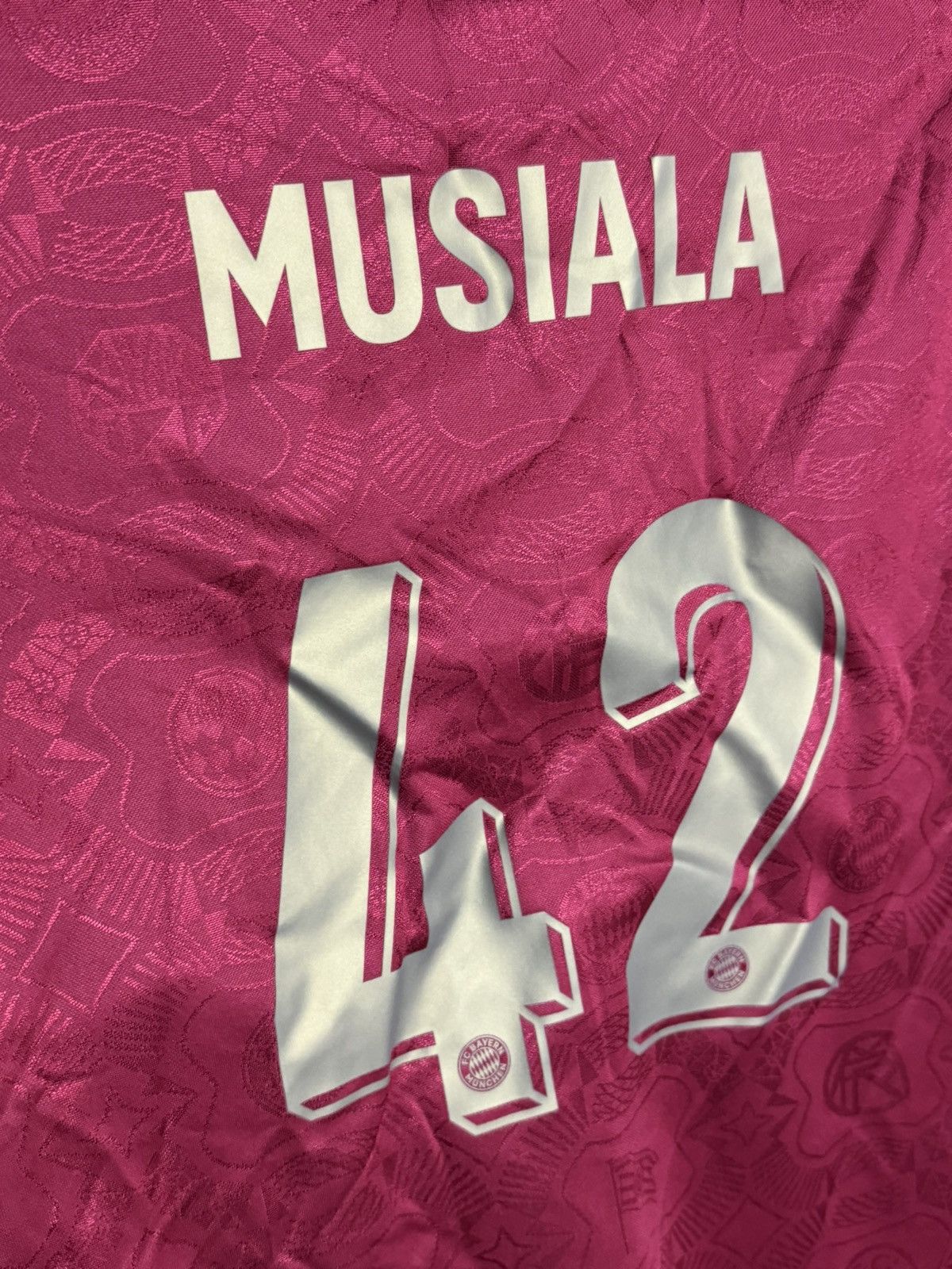 Adidas KIDS New Bayern Munchen Anniversary Musiala Football Jersey Size US XS / EU 42 / 0 - 3 Thumbnail