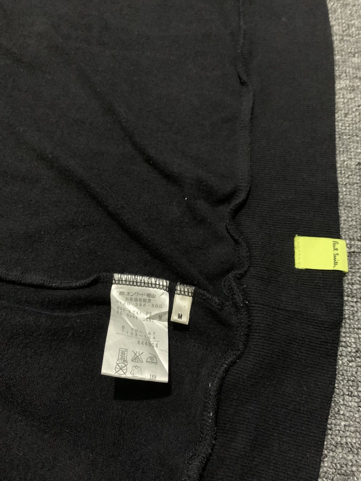 Japanese Brand PAUL SMITH FULL BLACK ZIP JACKET FUR HOOD LGB STYLE Size M / US 6-8 / IT 42-44 - 10 Thumbnail
