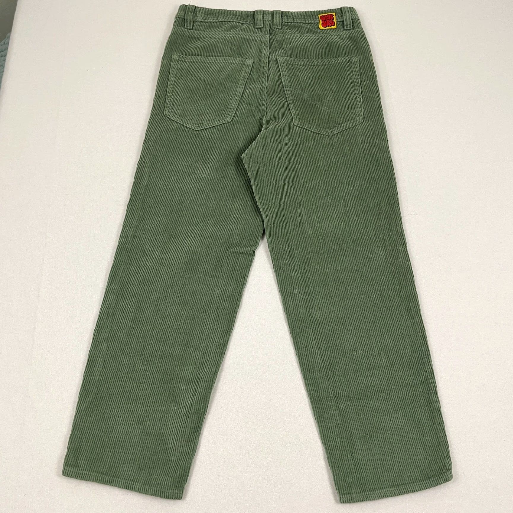 Empyre VINTAGE Empyre Green Corduroy Pants Mens 30x28 Relaxed Straight Leg Y2K Retro Skater Cords Black? Wait Size US 30 / EU 46 - 4 Thumbnail