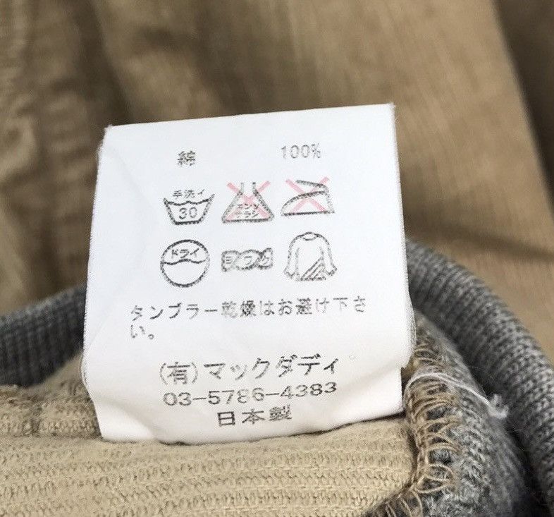 Japanese Brand Japanese Brand Mackdaddy Corduroy Streetwear Japan Jacket Size US L / EU 52-54 / 3 - 10 Thumbnail