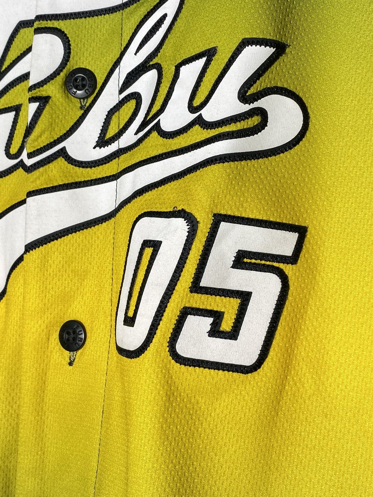 Fubu × Rap Tees × Vintage Vintage FUBU Baseball Jersey Shirt Big Logo Size US L / EU 52-54 / 3 - 6 Thumbnail