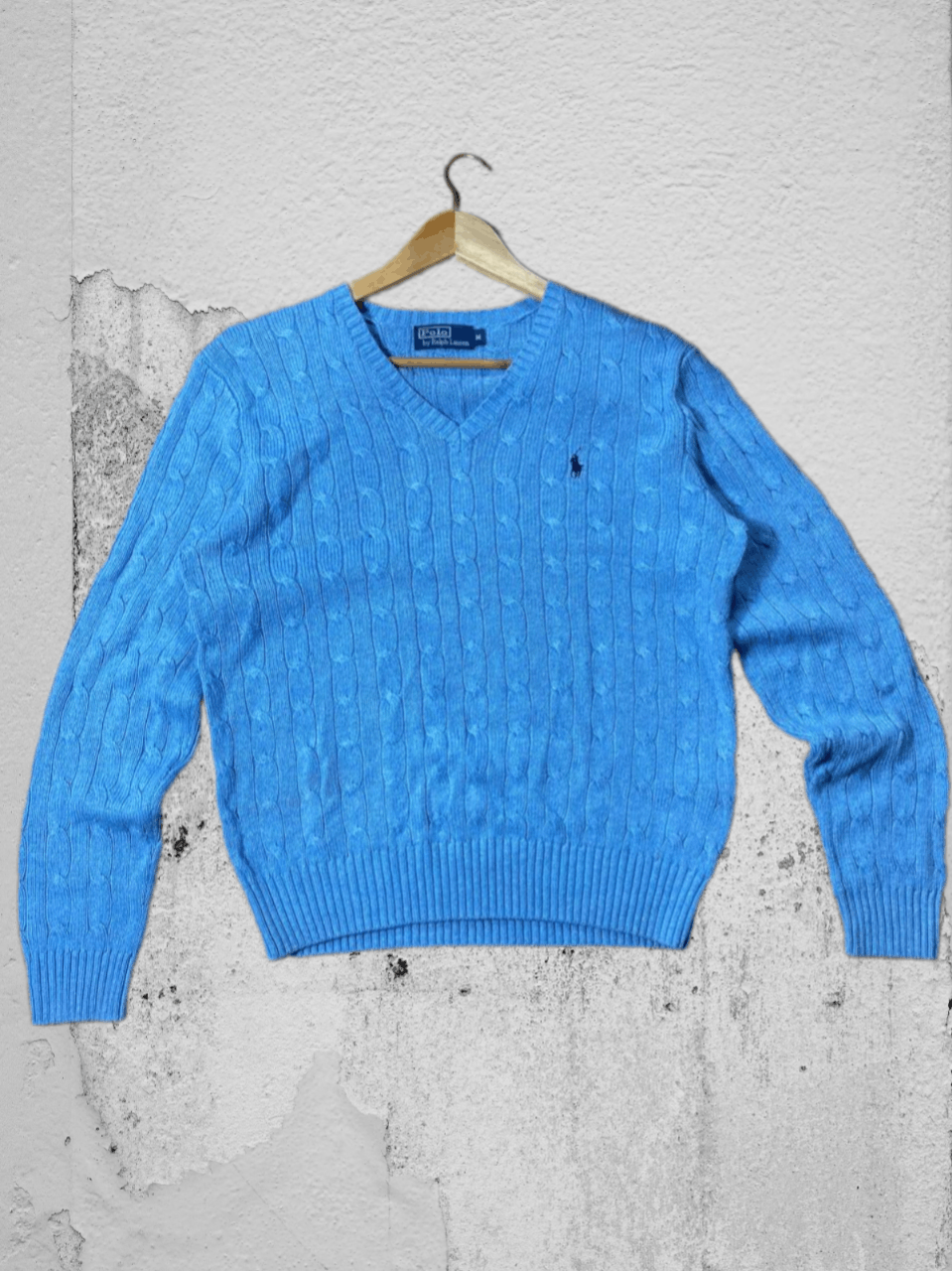 Polo Ralph Lauren POLO RALPH LAUREN Shawl Neck Cotton Sweater Size US M / EU 48-50 / 2 - 1 Thumbnail