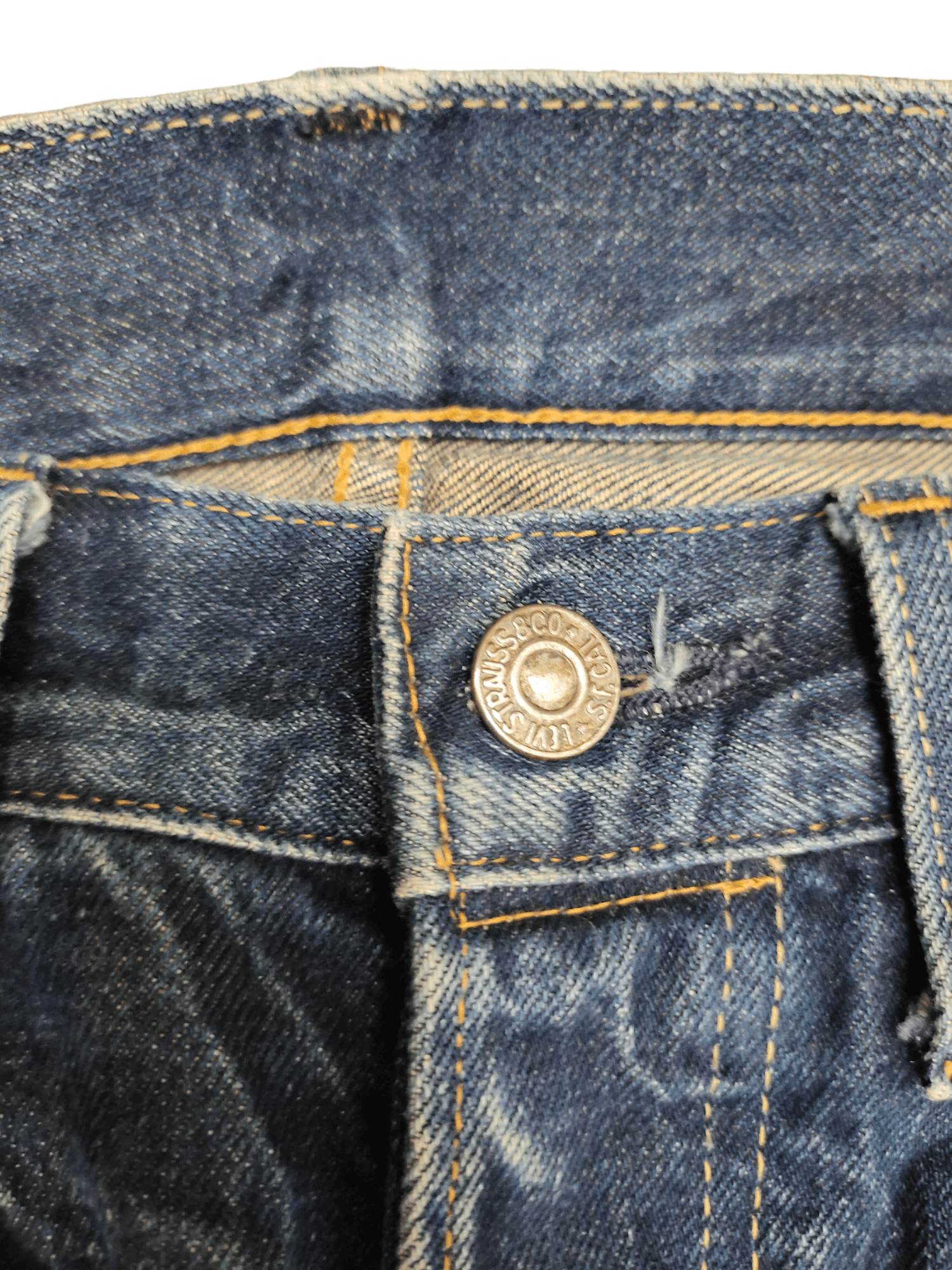 Levi's Vintage Clothing Vintage Levis 501xx Lvc Clawmarks Selvedge Jeans Big E Size US 30 / EU 46 - 15 Thumbnail