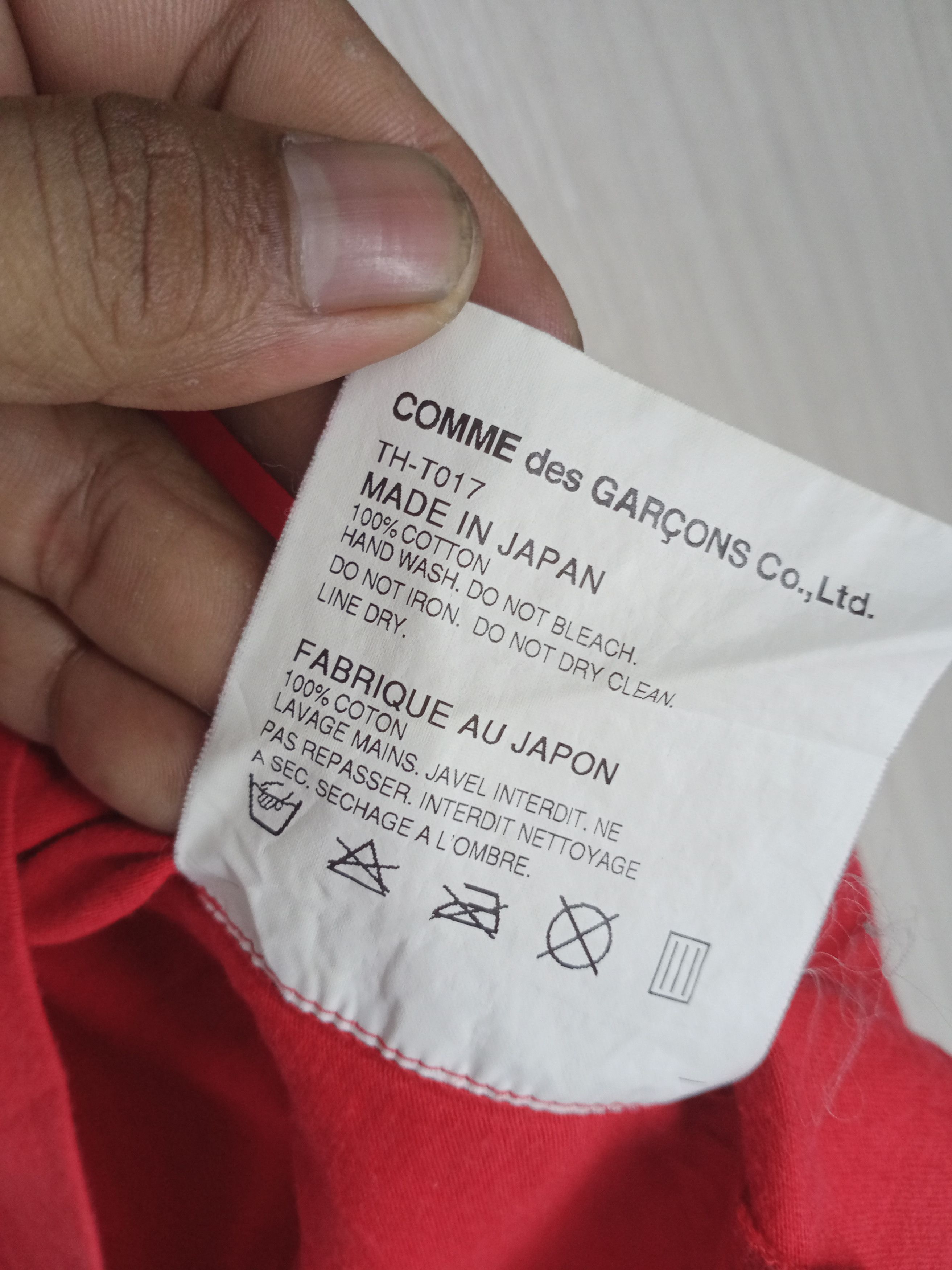 Comme des Garcons Vintage Tricot Comme Des Garcons Tshirt Size S / US 4 / IT 40 - 5 Thumbnail