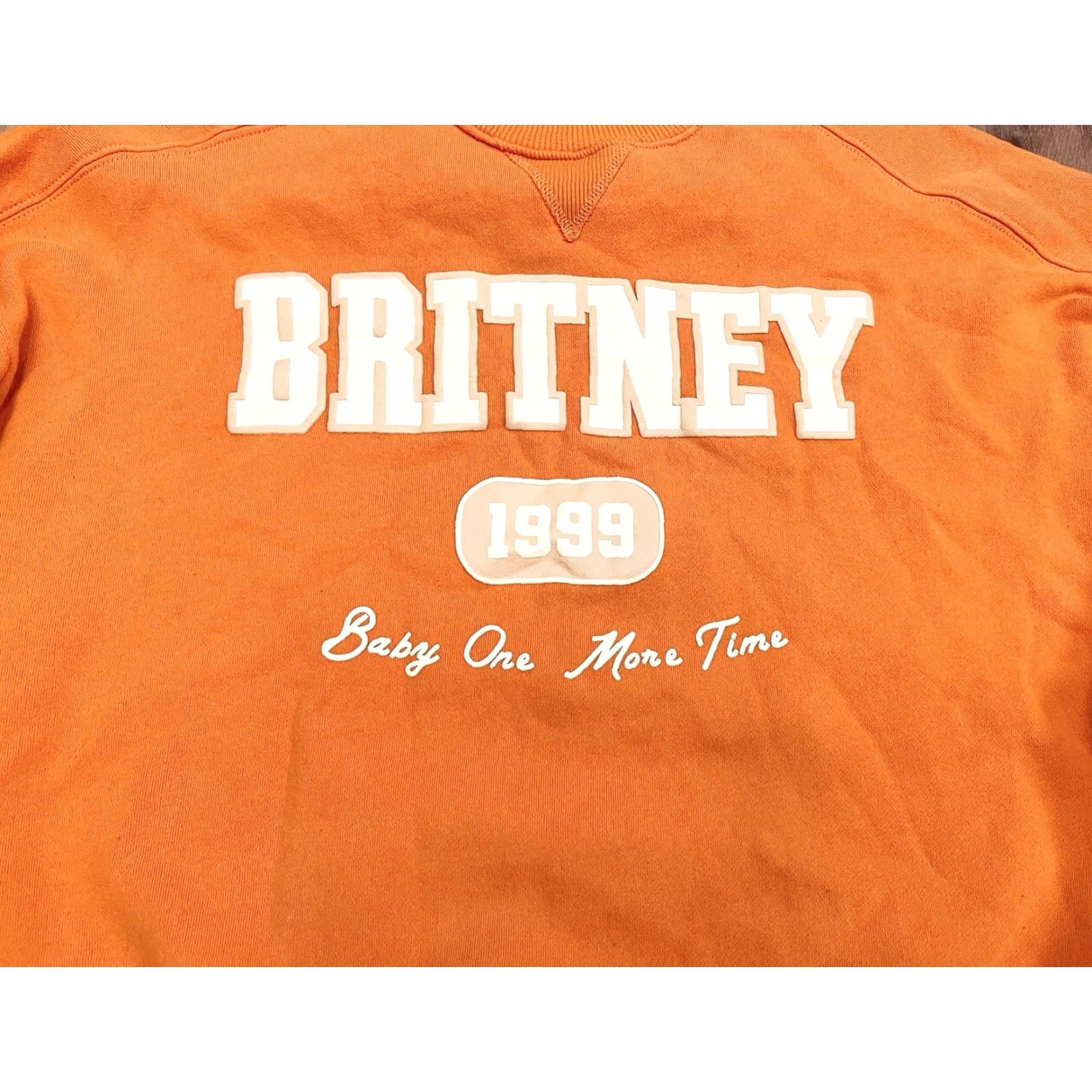 Cotton On Cotton On Sweatshirt Orange 90s Vintage Crewneck Pullover Womens M Oversized Casual Hoodie Size M / US 6-8 / IT 42-44 - 4 Thumbnail