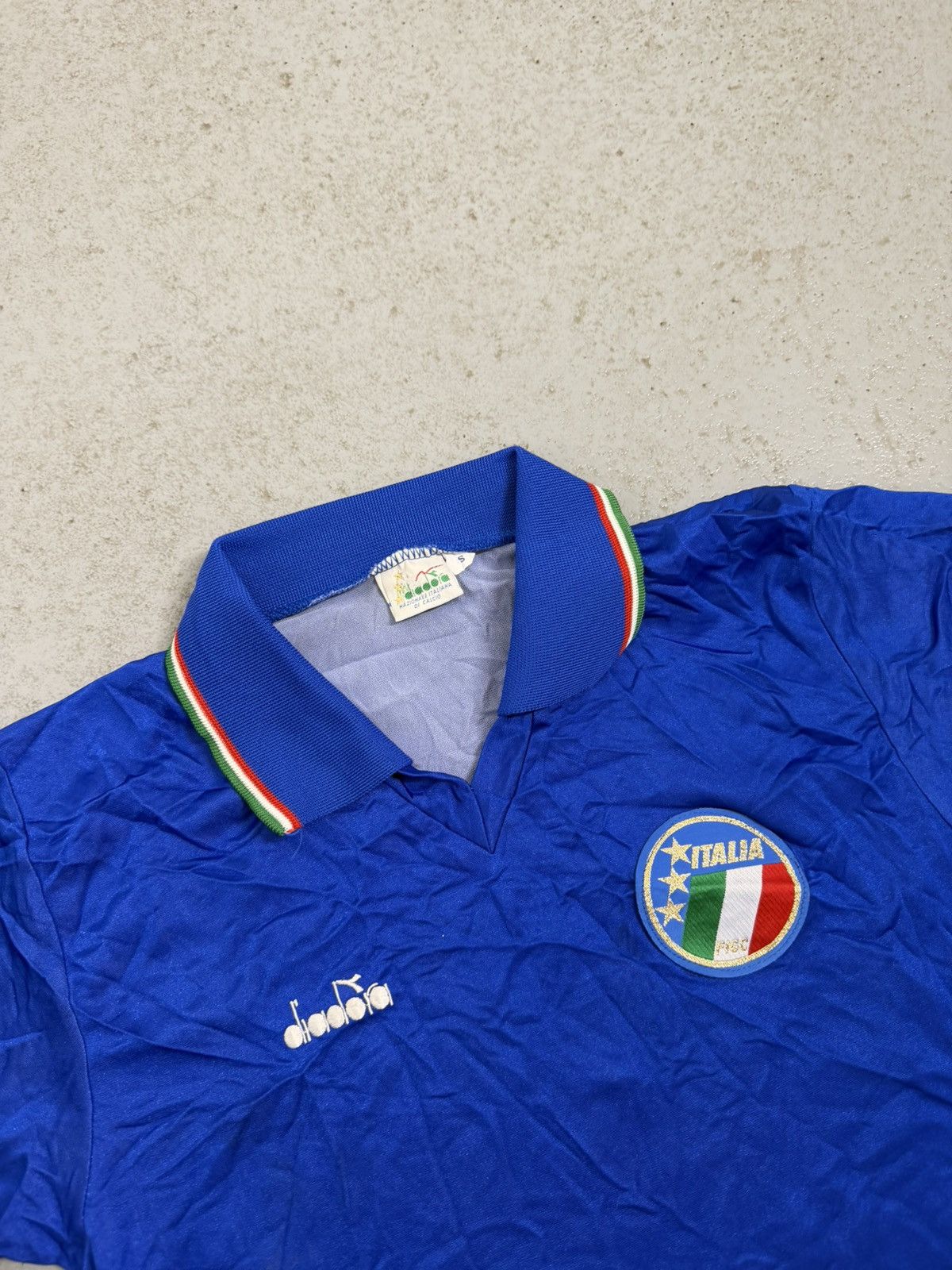 Diadora Vintage 1986-1990 Diadora Italy Soccer Jersey Size US S / EU 44-46 / 1 - 4 Thumbnail