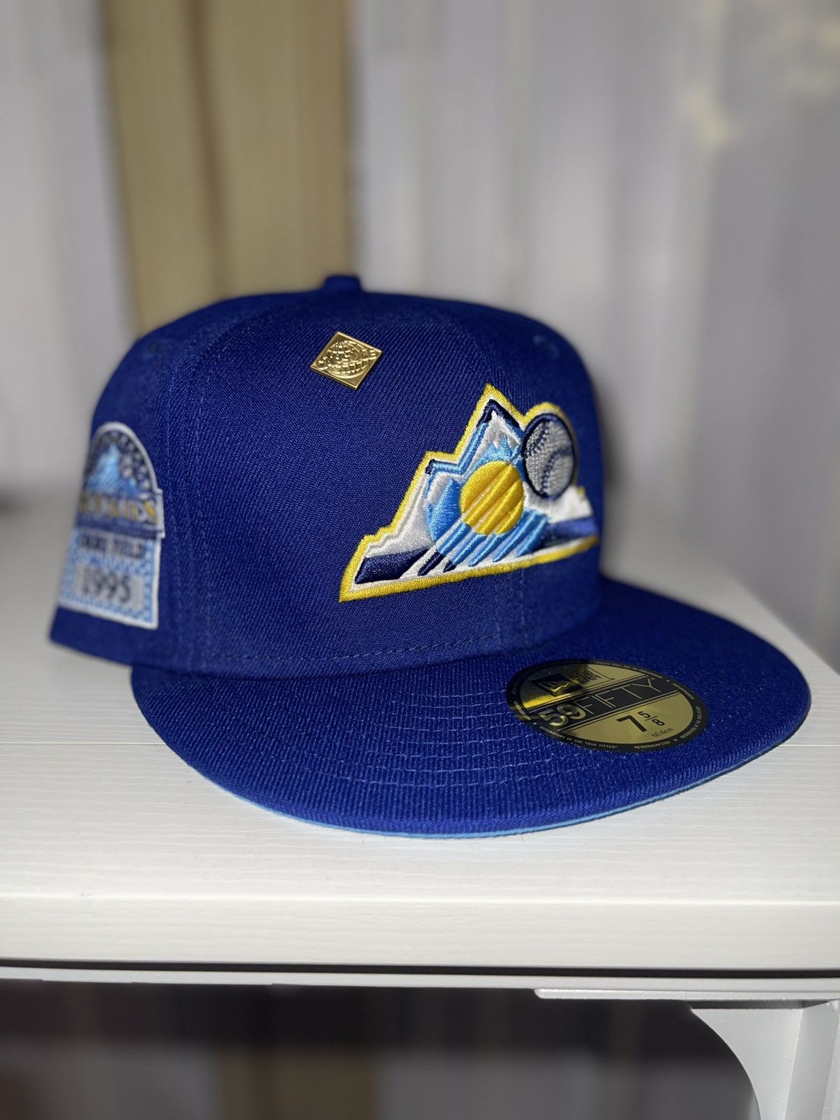 Capsule × New Era Capsule Rockies Dark Royal Icey Brim Fitted size 7 5/8 Size ONE SIZE - 1 Thumbnail