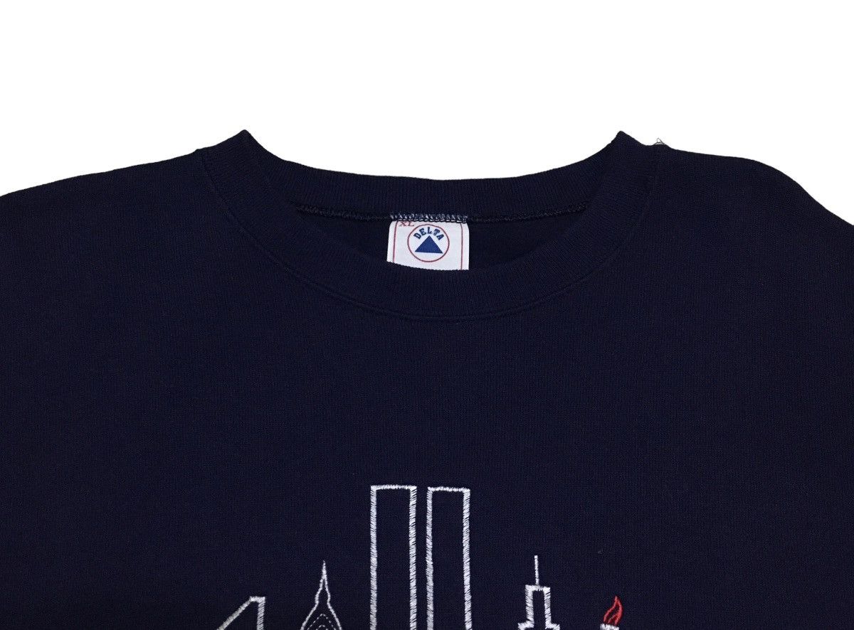 Vintage Rare Design Vintage New York Sweatshirt 1980s Size US XL / EU 56 / 4 - 3 Thumbnail