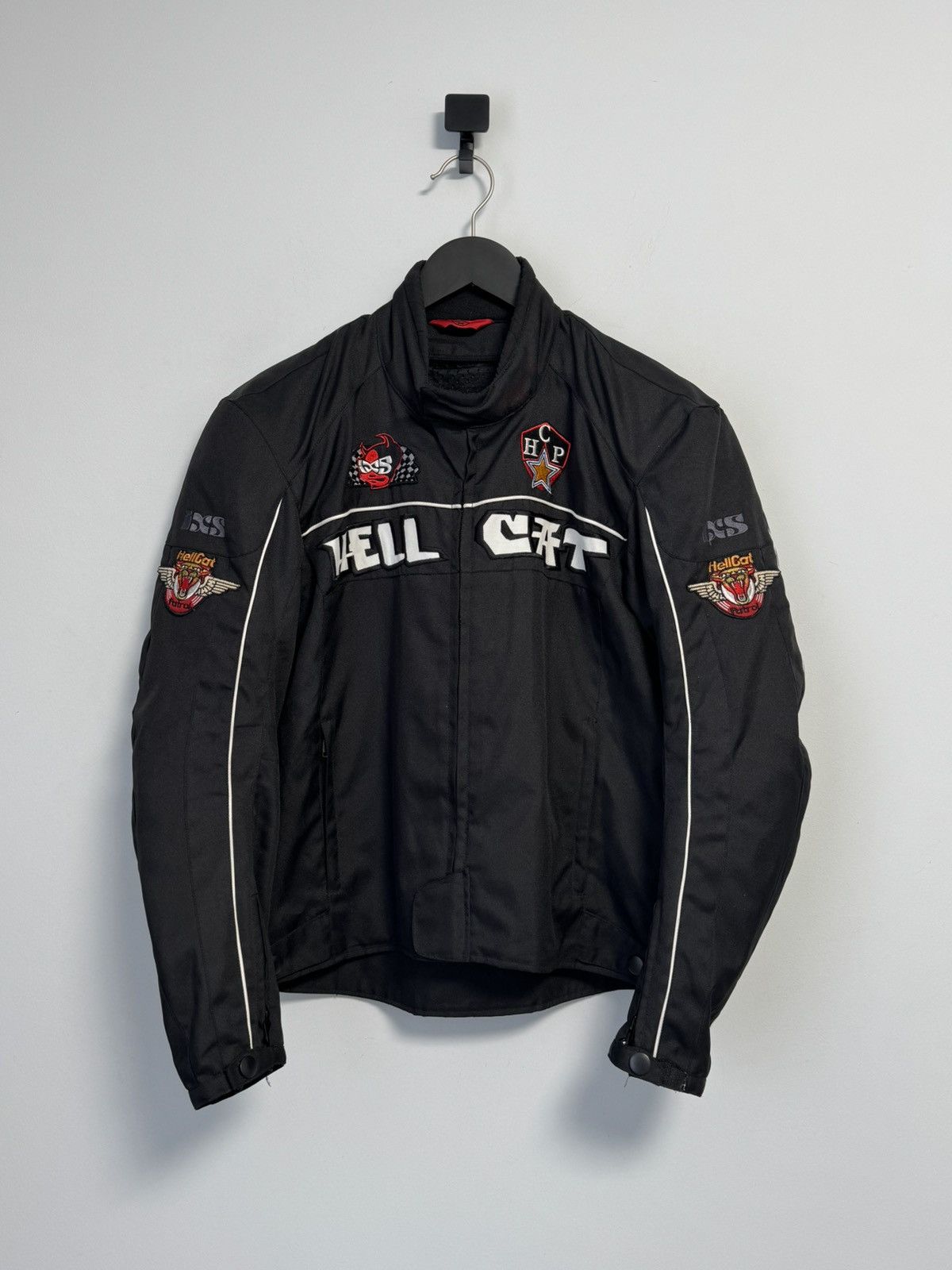 Other IXS Vintage Hell Cat Motorcycle Jacket Y2K moto Size M Size US M / EU 48-50 / 2 - 1 Thumbnail