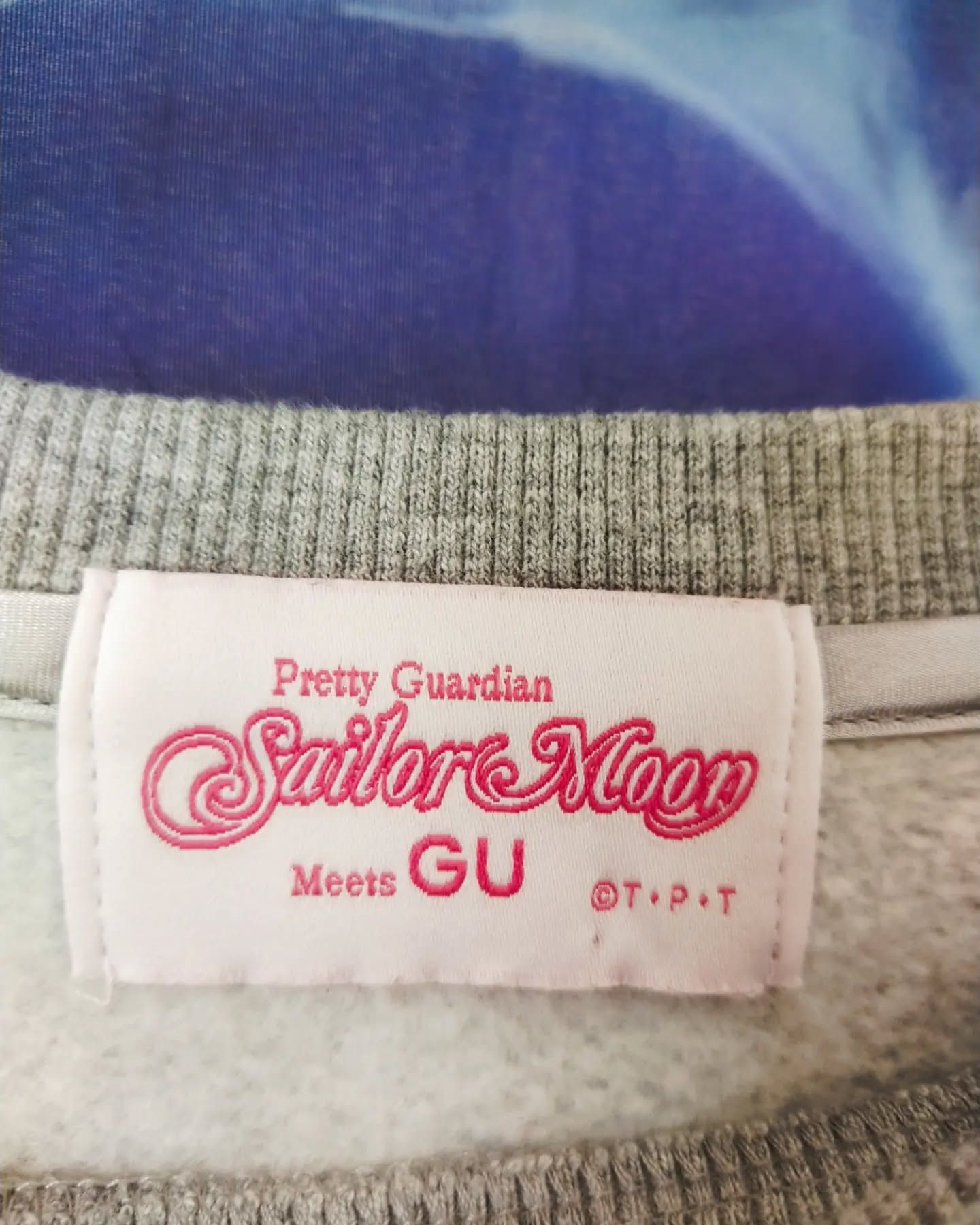 Anime Sailor Moon x GU Spell Pattern Anime Girl Crewneck Size M / US 6-8 / IT 42-44 - 3 Thumbnail