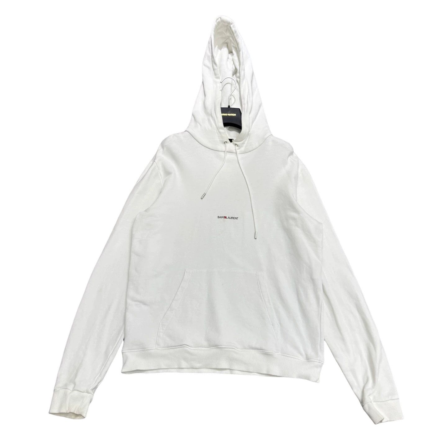 Saint Laurent Paris Saint Laurent Logo Hoodie Size XL Size US XL / EU 56 / 4 - 1 Thumbnail