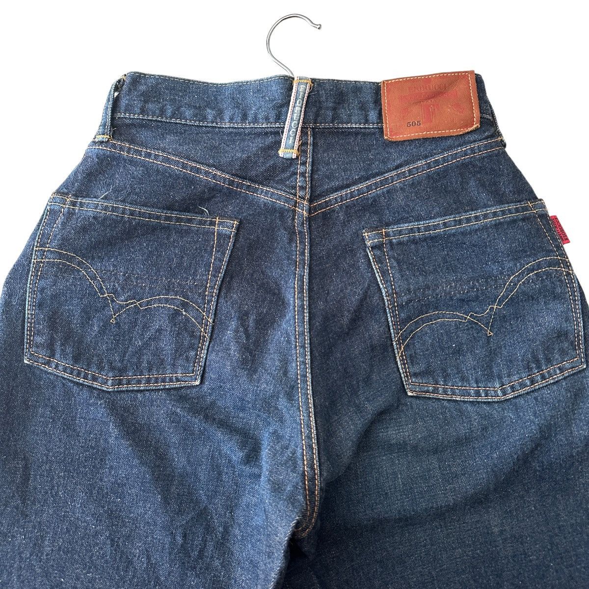 Fiorucci × Vintage Italian designer selvedge denim straight slim japan factory Size US 28 / EU 44 - 3 Thumbnail