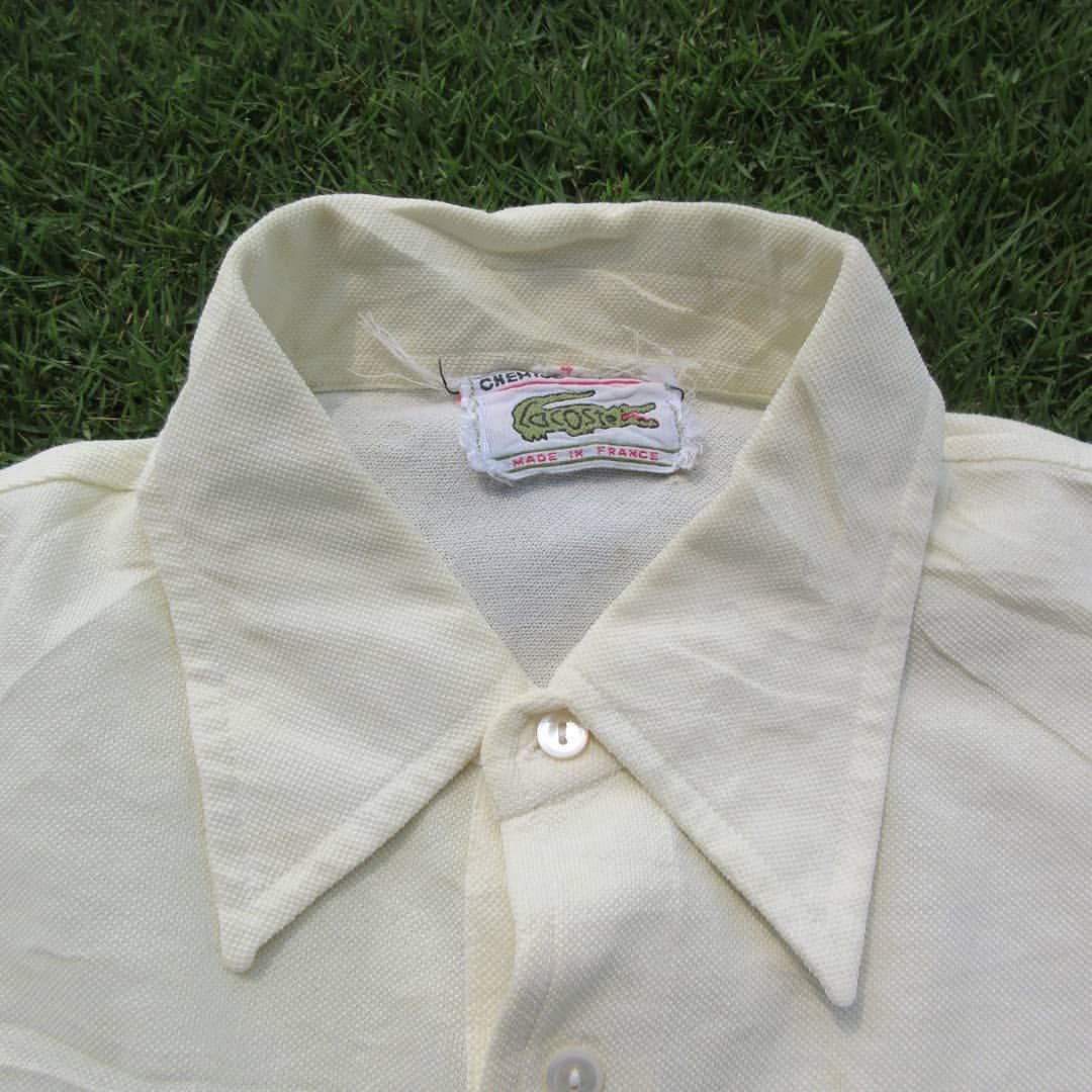 Designer × Lacoste × Vintage Vintage 60s Lacoste polo shirt Dagger Colar A French Polo Size US M / EU 48-50 / 2 - 2 Thumbnail