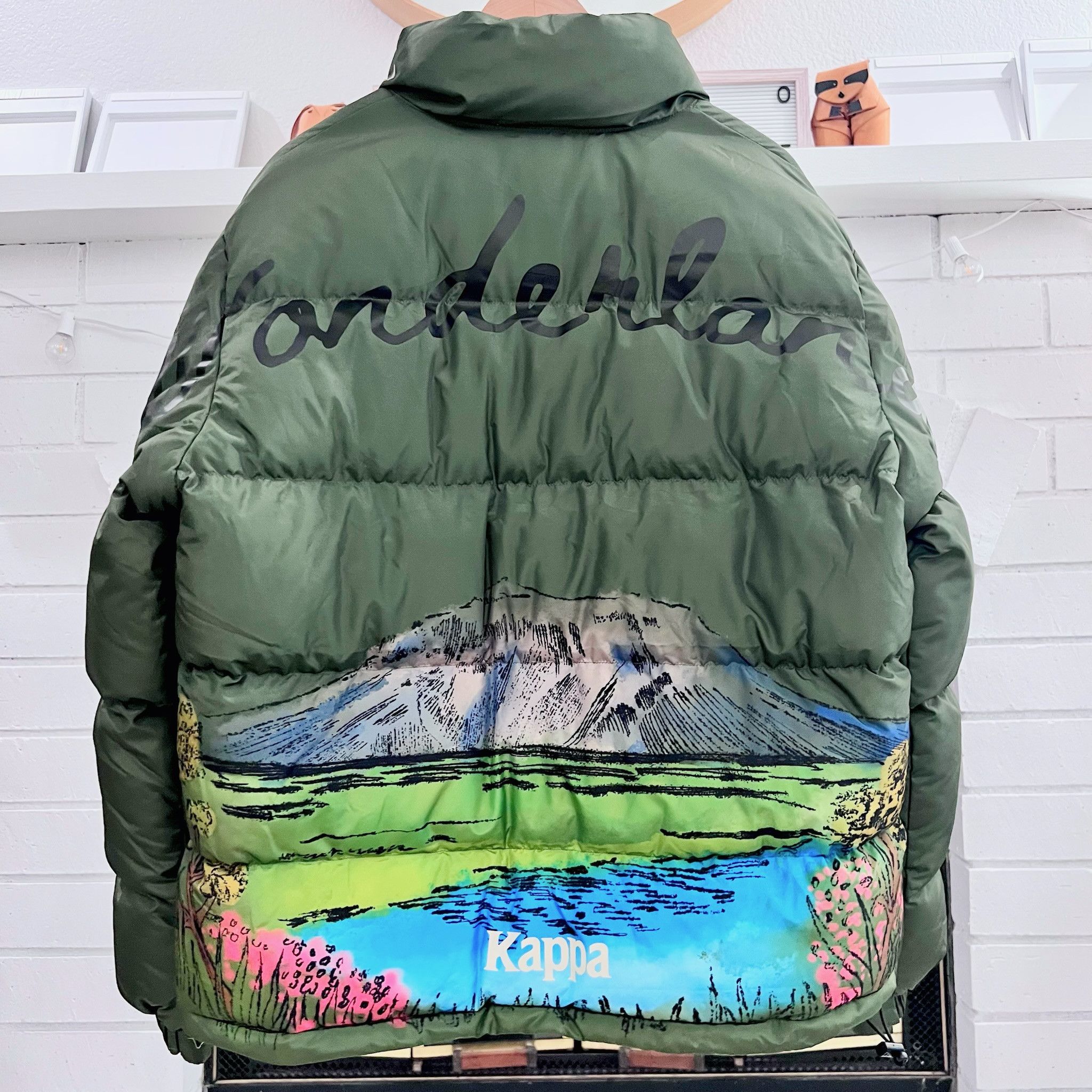 Kappa Kappa Authentic Finreol Puffer Jacket - Green Cypress Size US M / EU 48-50 / 2 - 7 Thumbnail