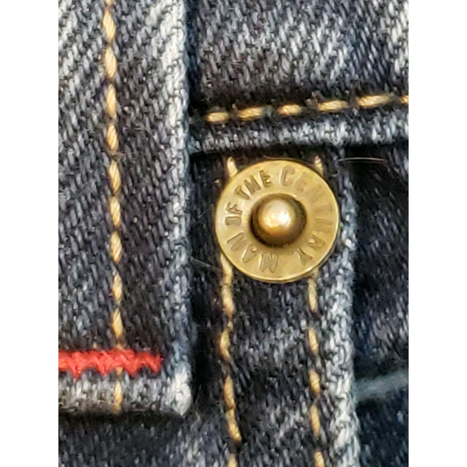 Vintage MOC Tapered Leg Baggy Blue Jeans Mens 36 x 31 80s Hip Hop Sk Size US 36 / EU 52 - 9 Thumbnail