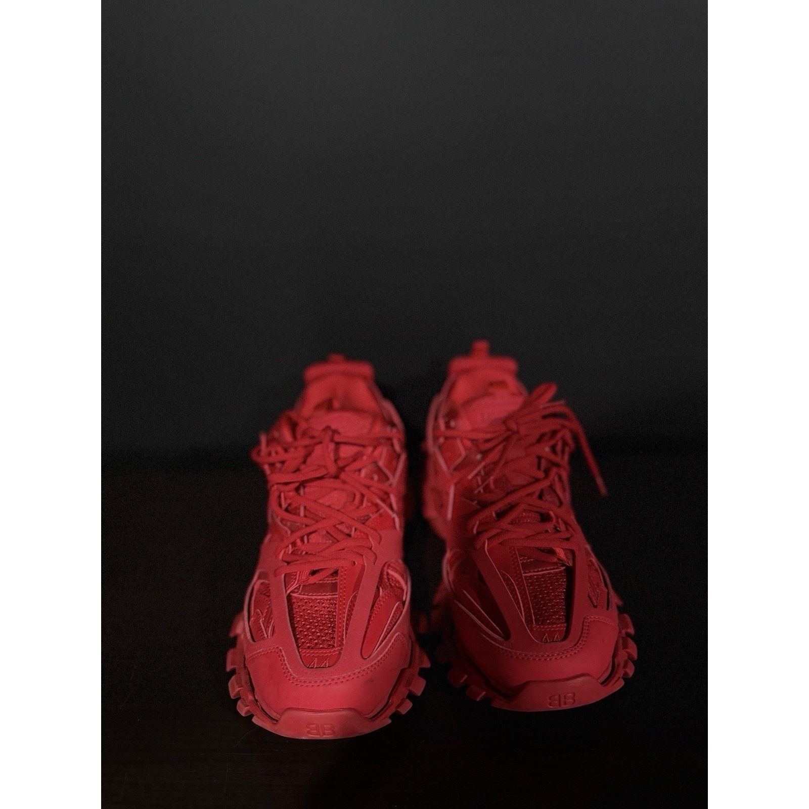 Balenciaga Size 44EU/11M Balenciaga Track Red Sneakers Size US 11 / EU 44 - 4 Thumbnail