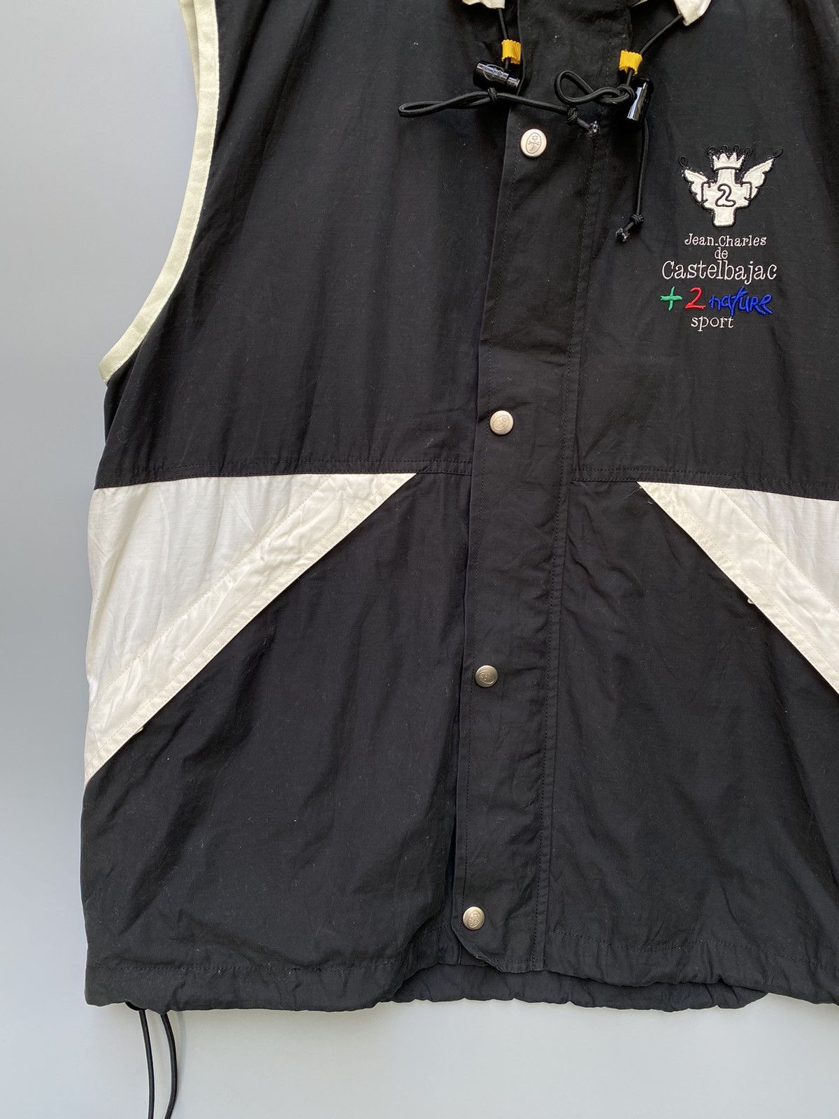 Jean Charles De Castelbajac 90s Castelbajac Sport- The Surf Up- Hooded Vest Size US L / EU 52-54 / 3 - 3 Thumbnail
