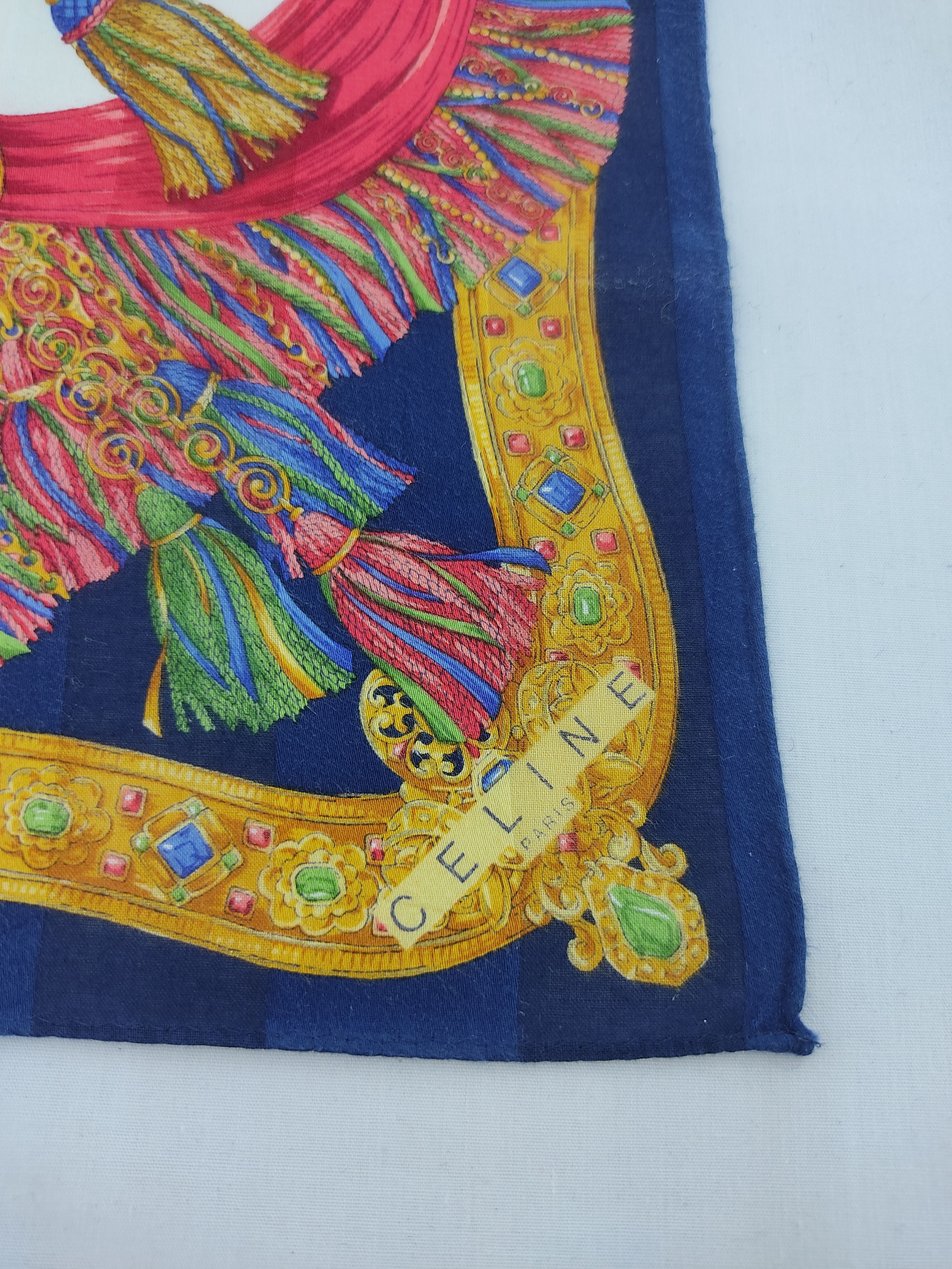 Celine Vintage Celine Handkerchief / Neckwear / Bandana Size ONE SIZE - 7 Thumbnail