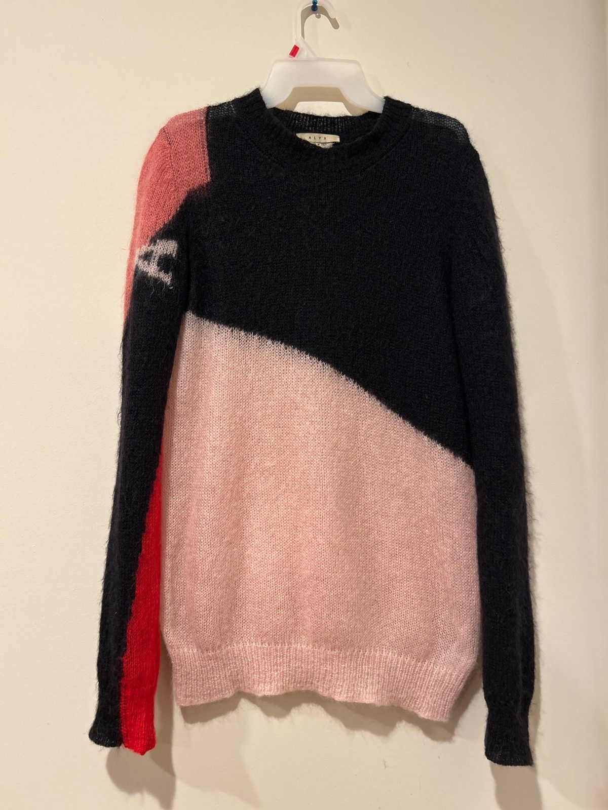1017 ALYX 9SM 1017 ALYX 9SM Mohair Abstract Knit Sweater Size US S / EU 44-46 / 1 - 1 Thumbnail