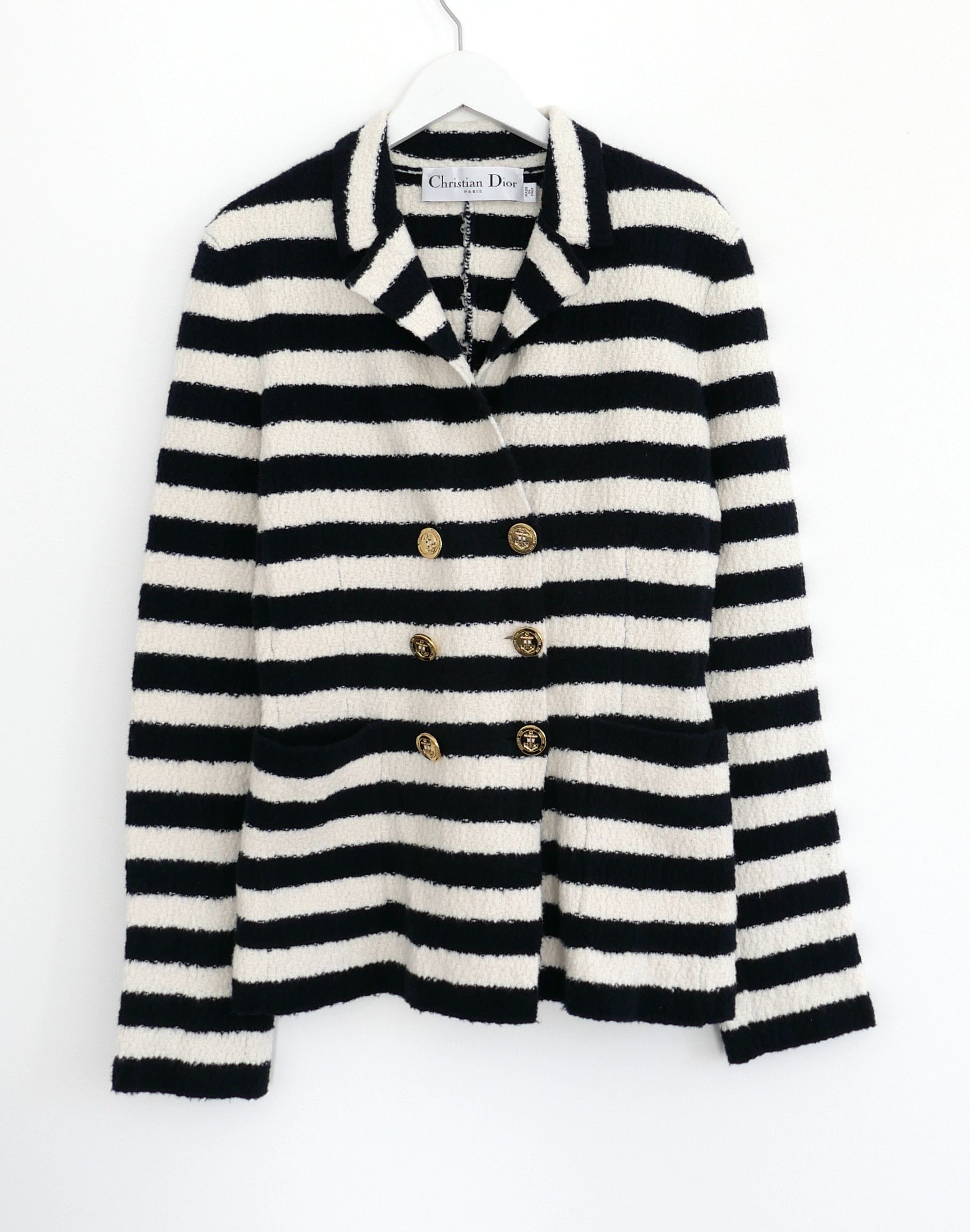 Dior Dior Fantaisie Striped Bar Jacket Cruise 2022 Size S / US 4 / IT 40 - 1 Thumbnail