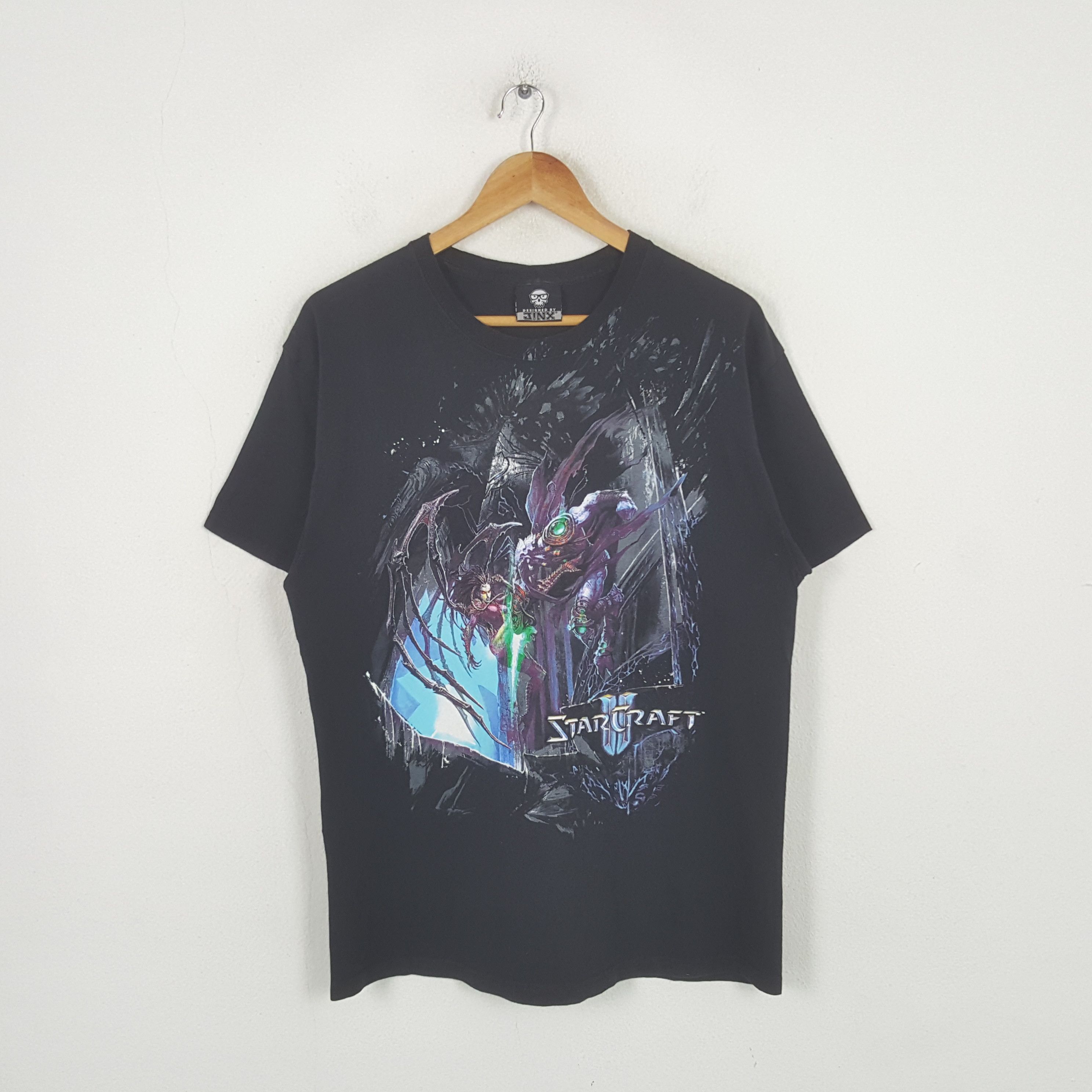 Playstation Vintage Star Craft Blizzard Video Playstation Tshirt RR4 Size US L / EU 52-54 / 3 - 1 Thumbnail