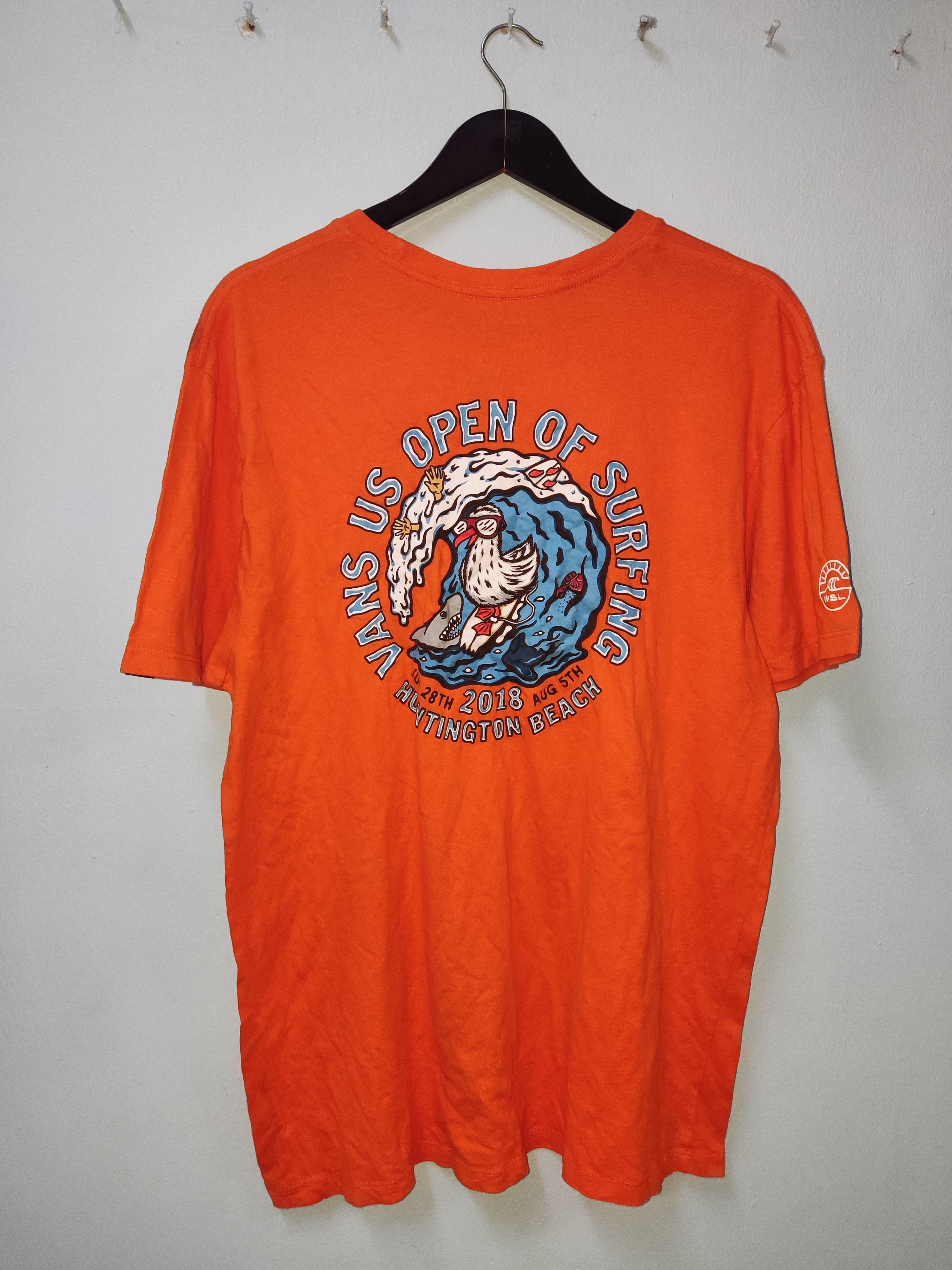 VansバンズUSOPENofsurfing＠ハンティントン記念L/STシャツM VansバンズUSOPENofsurfing＠ハンティントン記念L/STシャツM