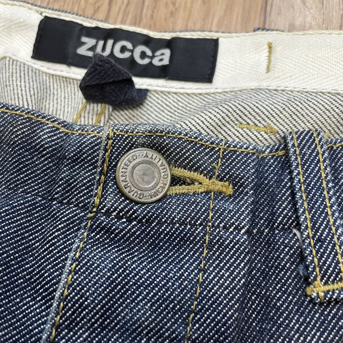 Issey Miyake Zucca Wide Leg Raw Indigo Denim Pants Size S Size US 29 - 2 Thumbnail
