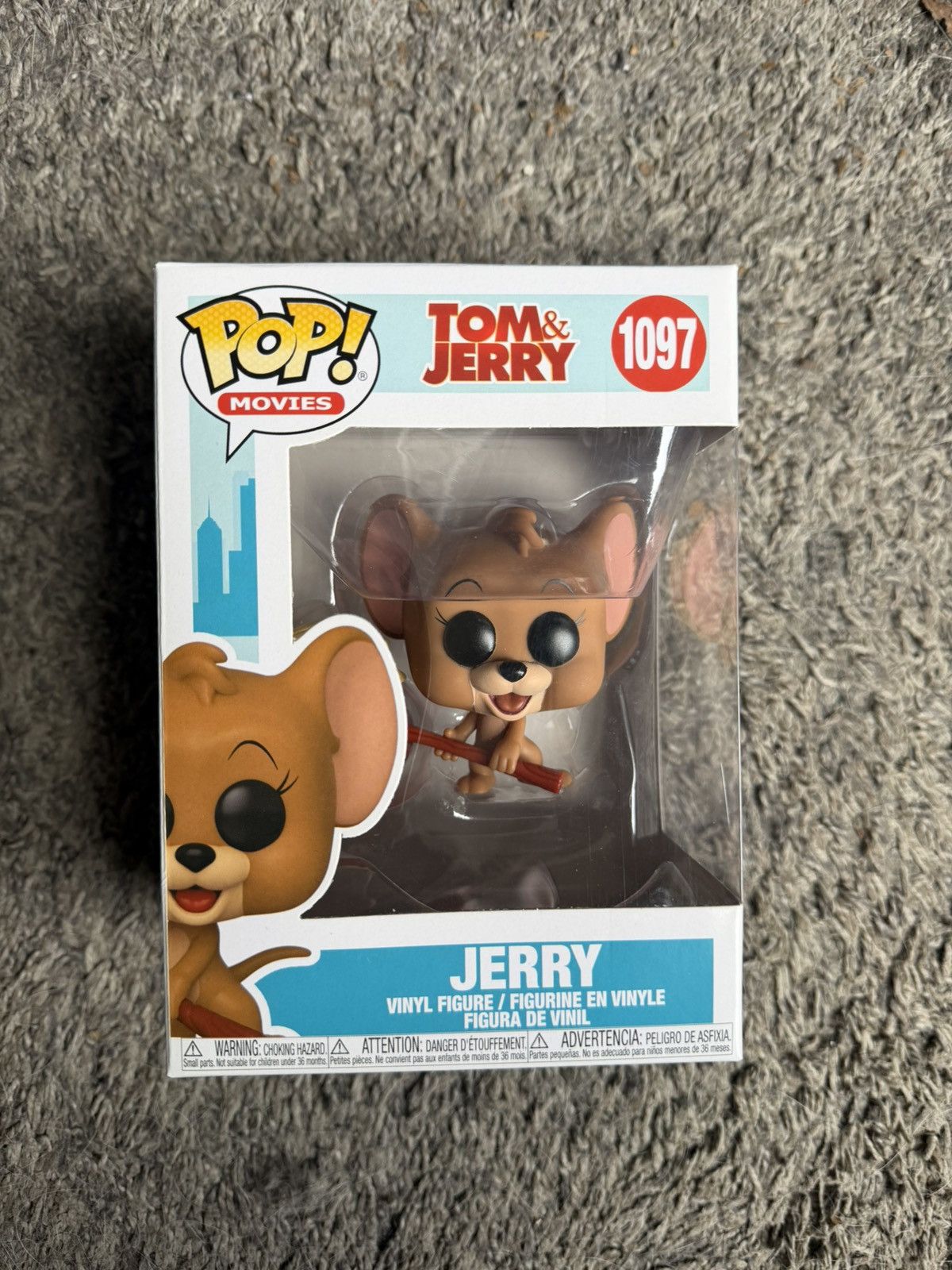 Warner Bros Funko Pop! Jerry Vinyl Figure Size ONE SIZE - 1 Thumbnail