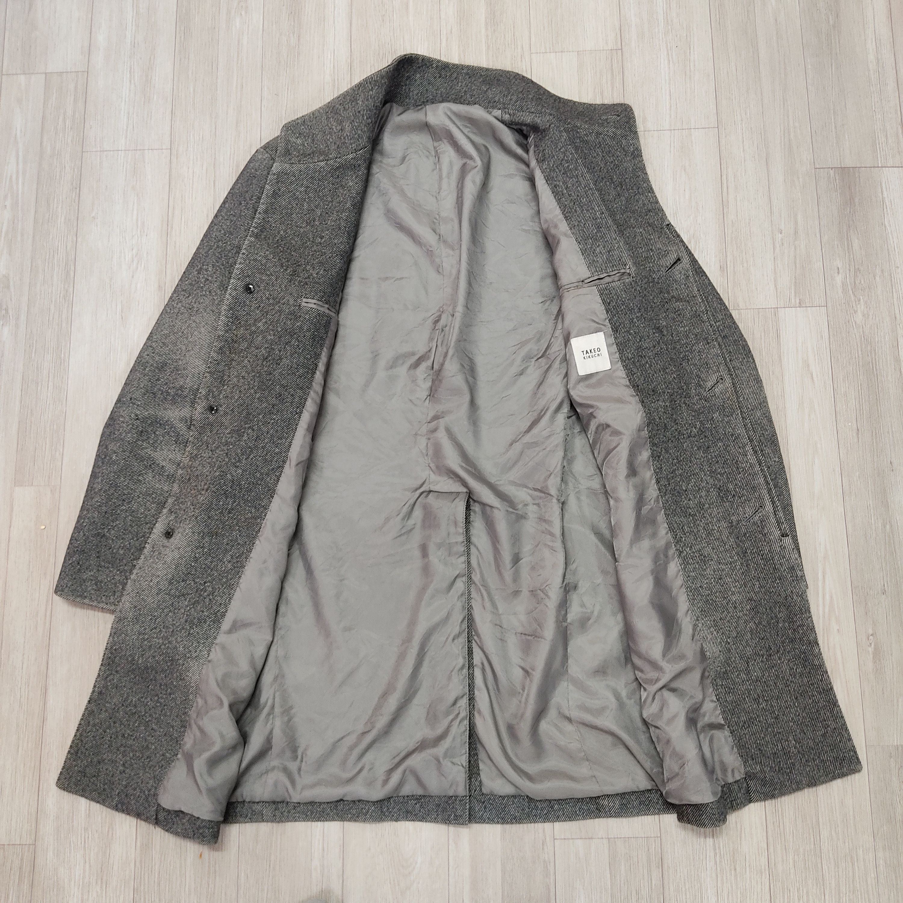 Takeo Kikuchi Takeo Kikuchi Wool Cashmere Classic Coat Size US M / EU 48-50 / 2 - 10 Thumbnail