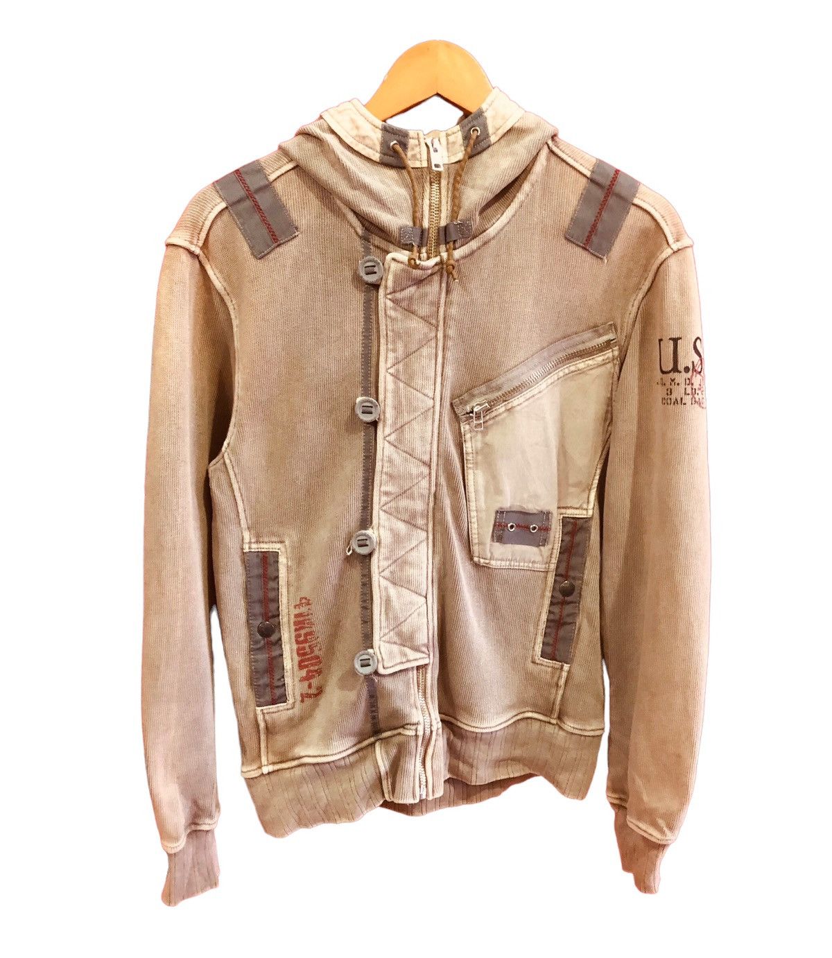 Avirex Type-Avirex -No-28-A6755 Flight Garment Hoodie Jacket Size US M / EU 48-50 / 2 - 1 Thumbnail