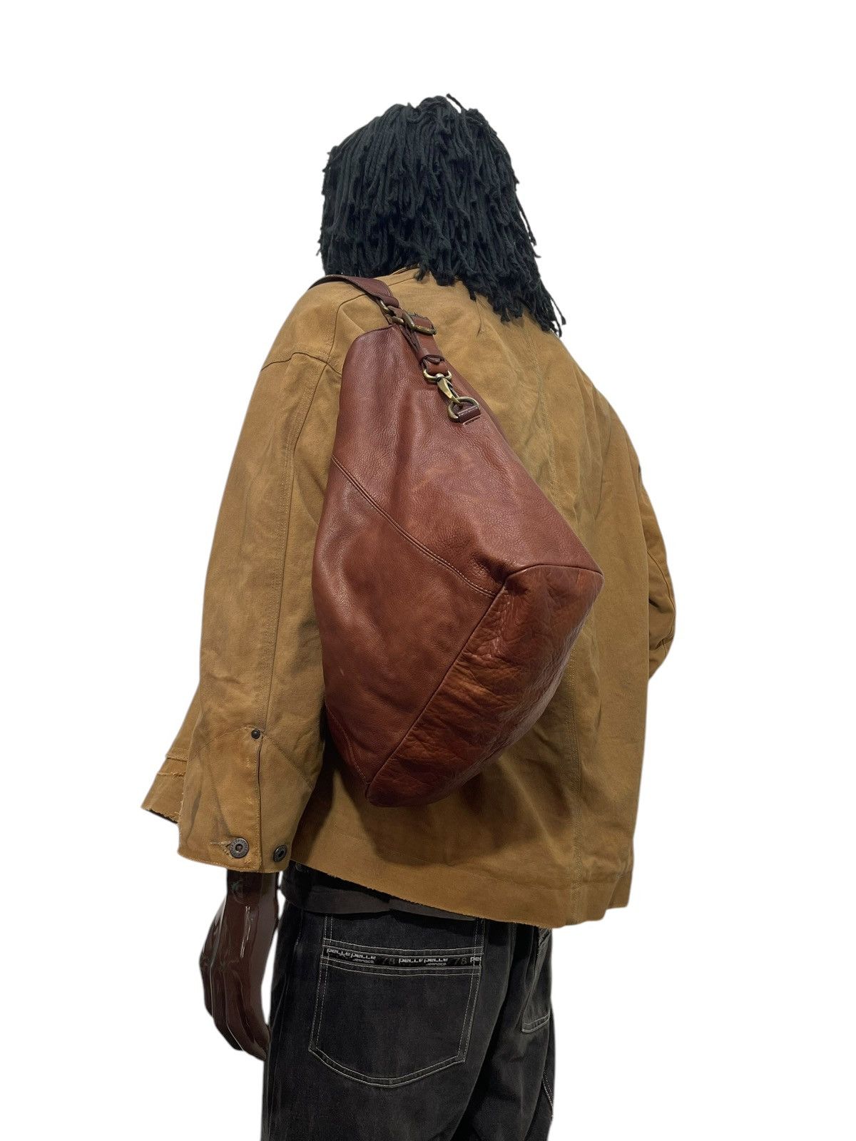 Leather Full Leather Patina Stephen Tote Shoulder Bag 1🟩7 Size ONE SIZE - 3 Thumbnail
