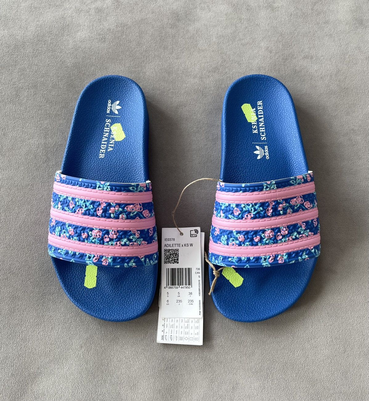 Adidas Adidas x Ksenia Schneider Adilette Sliders Women’s US 6 Size US 6 / IT 36 - 2 Thumbnail