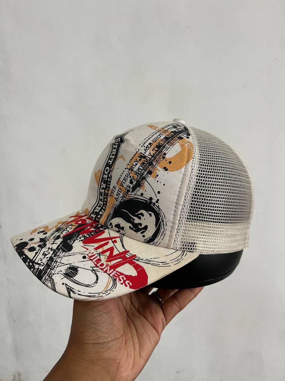 Hat Club Hotwind Wildness Avant Garde Trucker Hat Size ONE SIZE - 3 Thumbnail