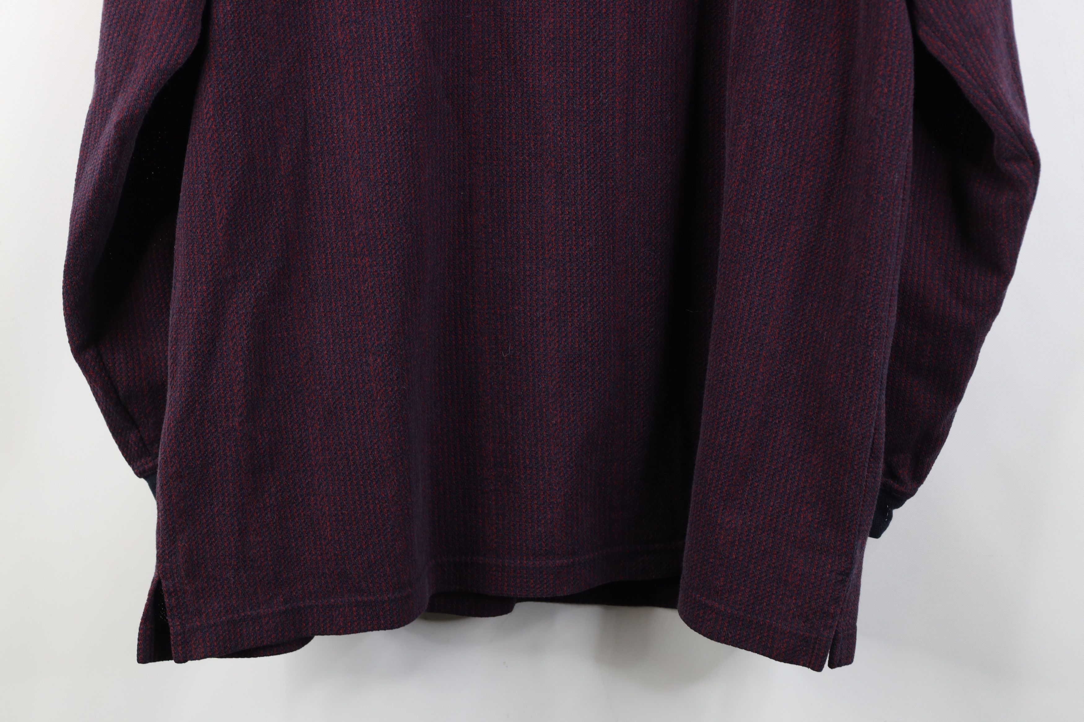 Vintage Vintage 90s Streetwear Knit Long Sleeve Rugby Polo Shirt Size US L / EU 52-54 / 3 - 11 Thumbnail